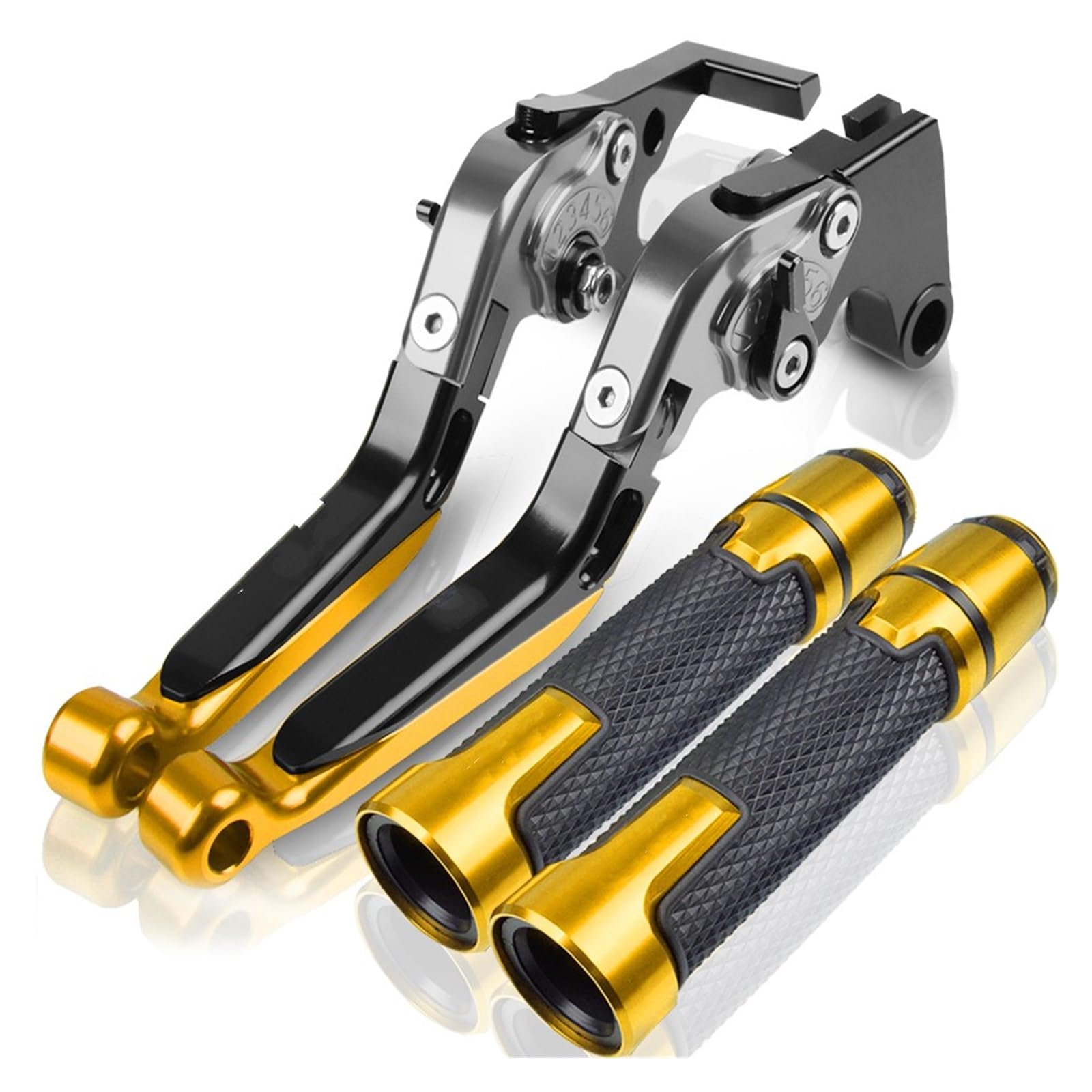 Pbqenxb S Break And Clutch Lever For Kawasaki For Zx6r 2007 2008 2009-2016 Cnc Motorcycle Racing Handle Grip Brake Lever Clutch(S)