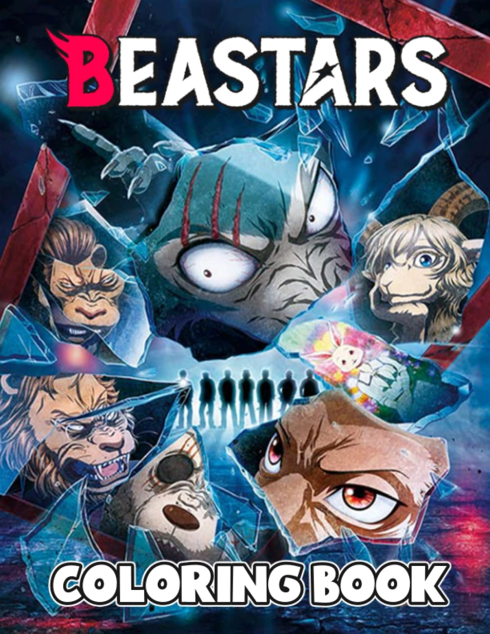 beastars Coloring Book: Great Gifts For Kids And Adults Who Love beastars