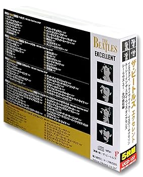Amazon.co.jp: THE BEATLES EXCELLENT ビートルズ エクセレント CD5枚
