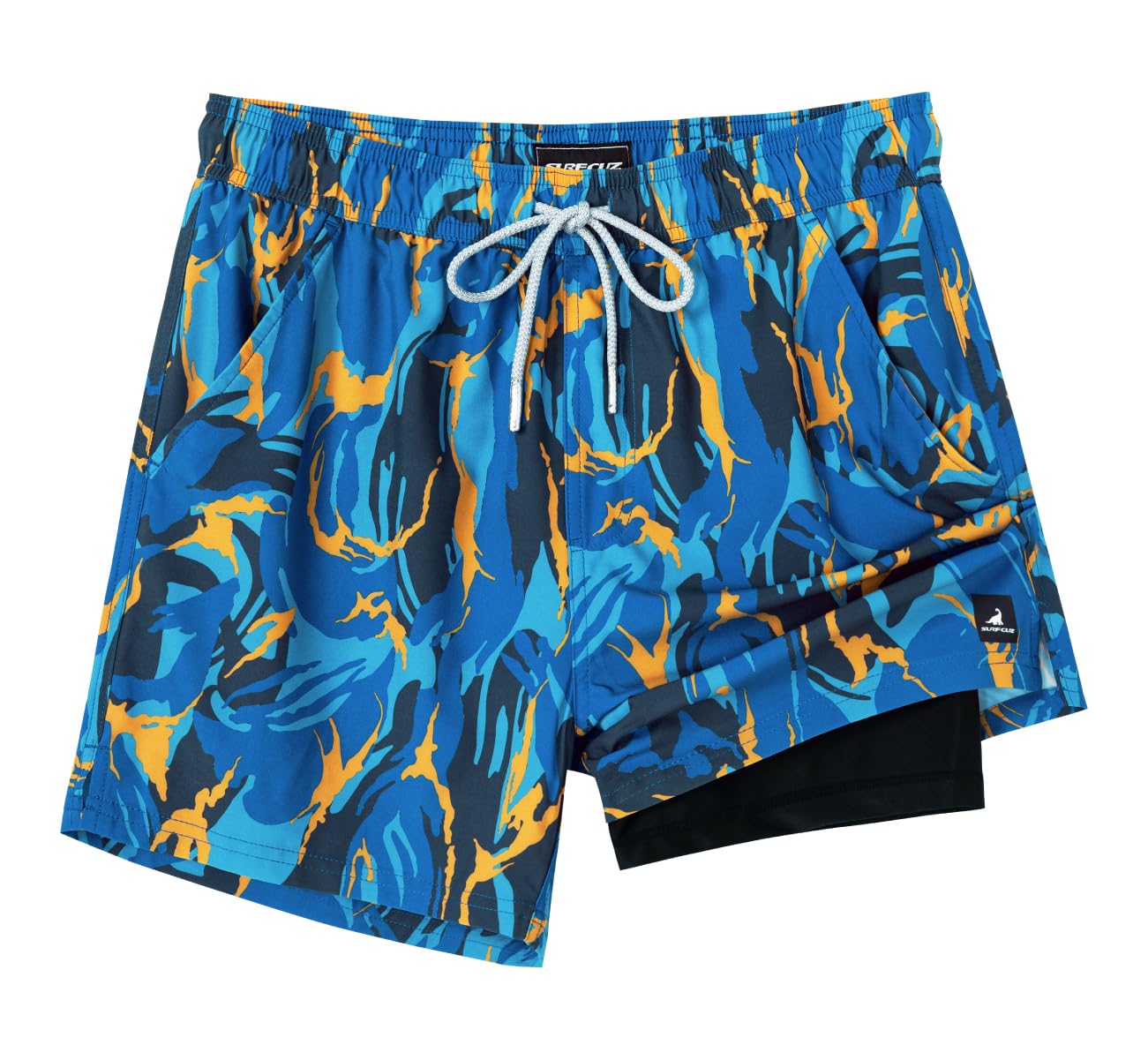 Mens Swim Trunks Inch Compression Liner Mens Swim Trunks With