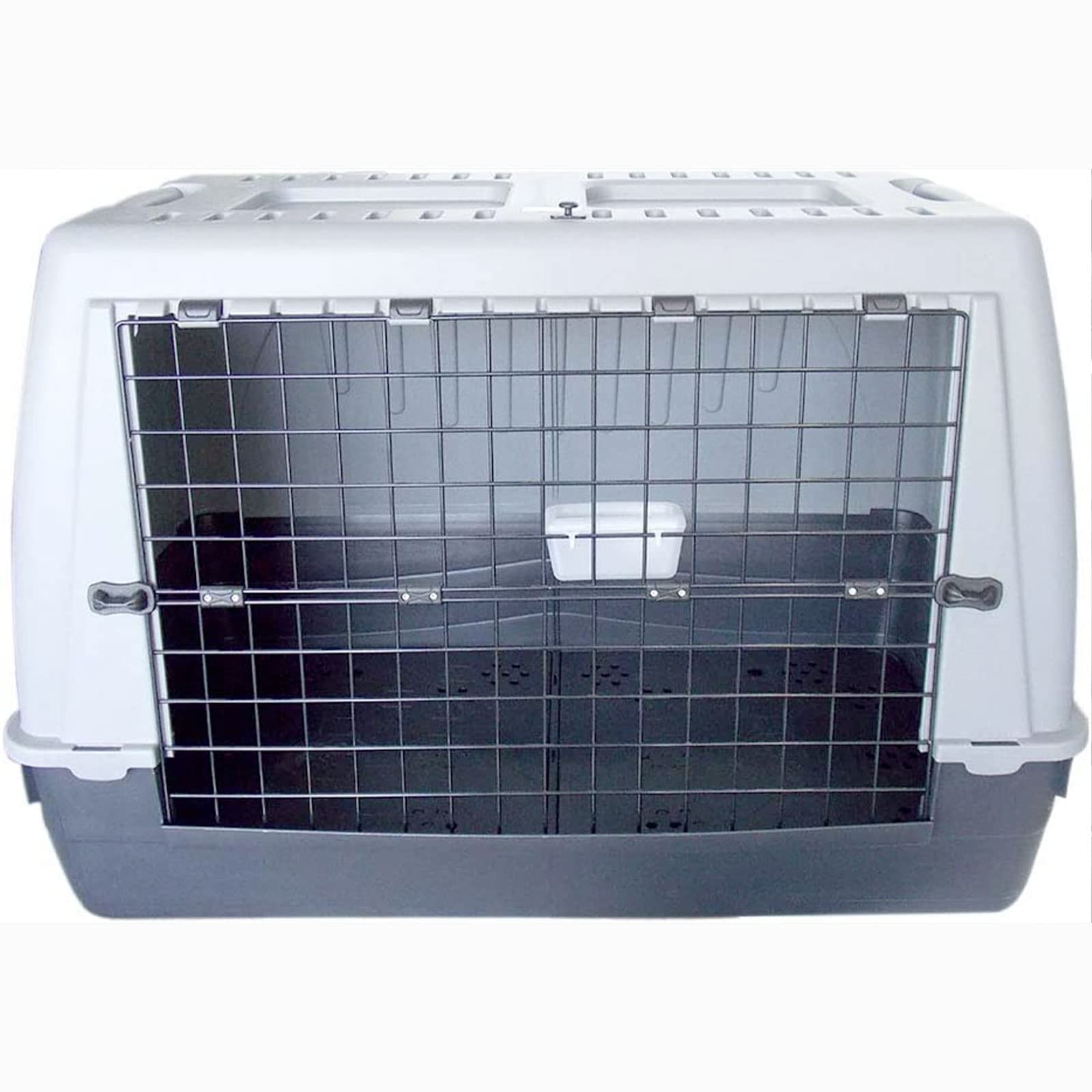 Mondo Viro Trasportino per Cani Rigido in Polipropilene - Tre Taglie per Viaggiare in Tutto Comfort con il Tuo Fido (Piccolo)