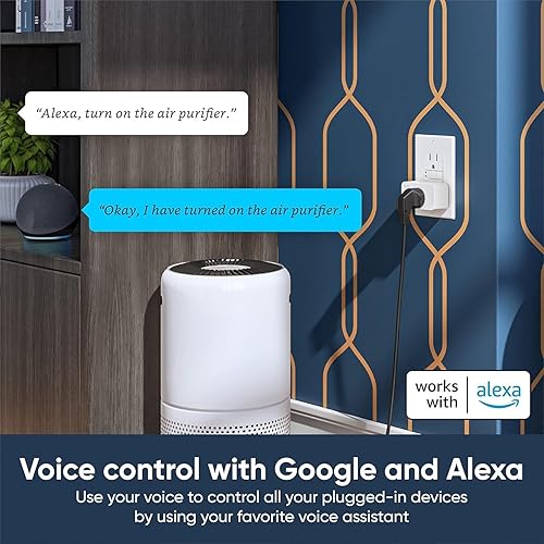 Miniatura 3 de Enchufe inteligente de Wyze Lifestyle, enchufe de salida Wi-Fi para hogar inteligente de 2.4GHz compatible con Alexa, Asistente de Google, IFTTT, 15