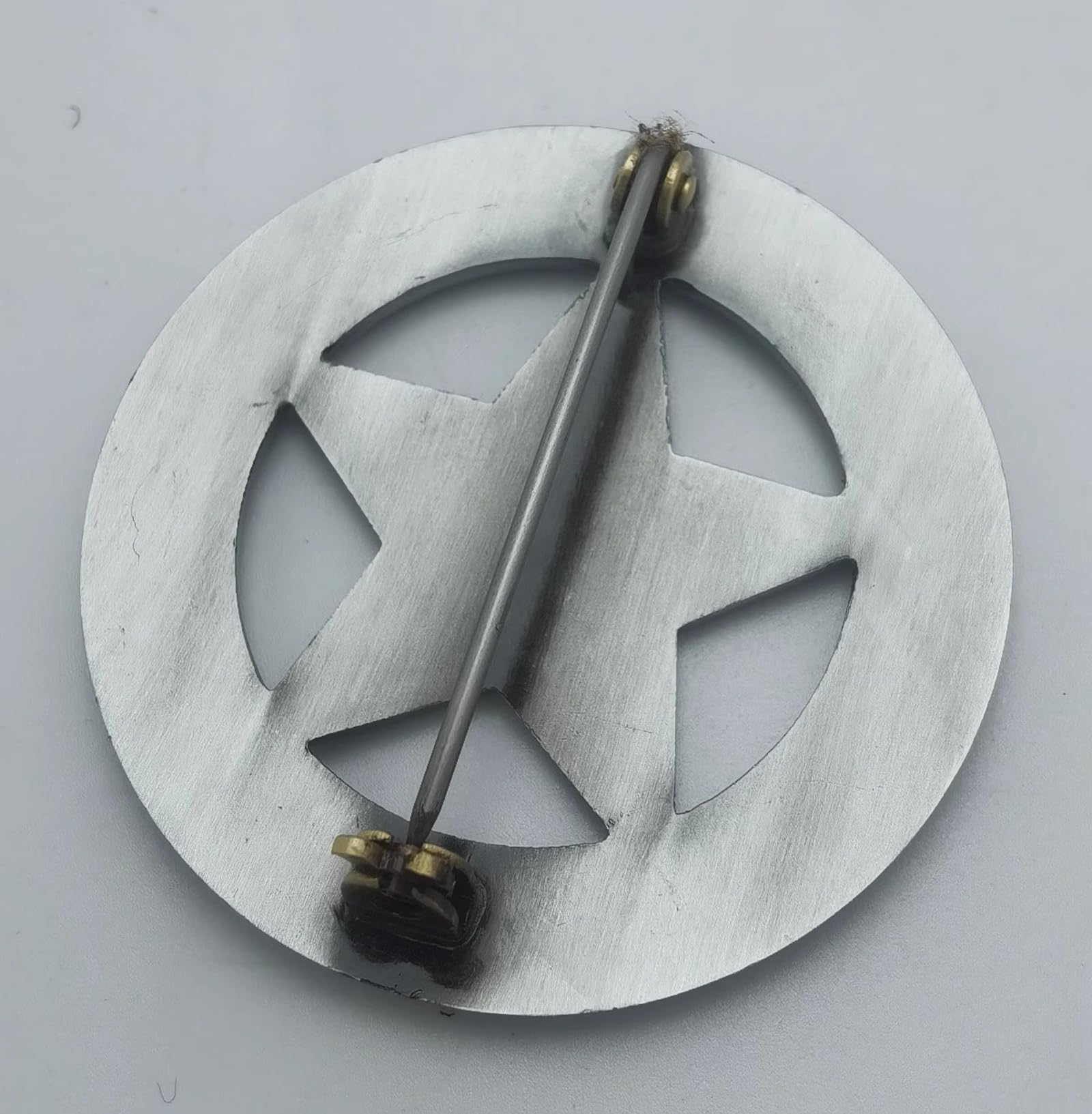 DOGOZ Badge De Maréchal Adjoint des États-Unis avec Étui en Cuir Incrusté, Accessoire De Décoration De Costume