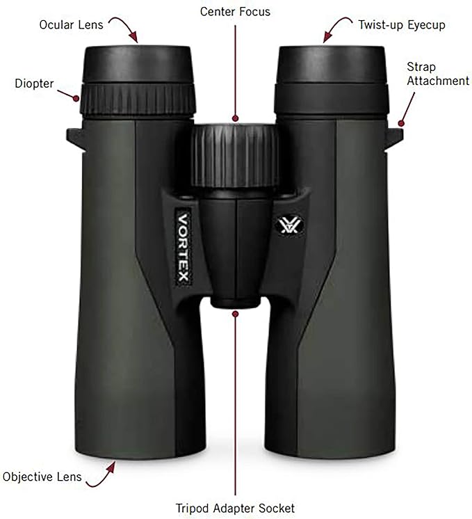 Vortex Crossfire HD 10x42 Binoculares miniatura 5