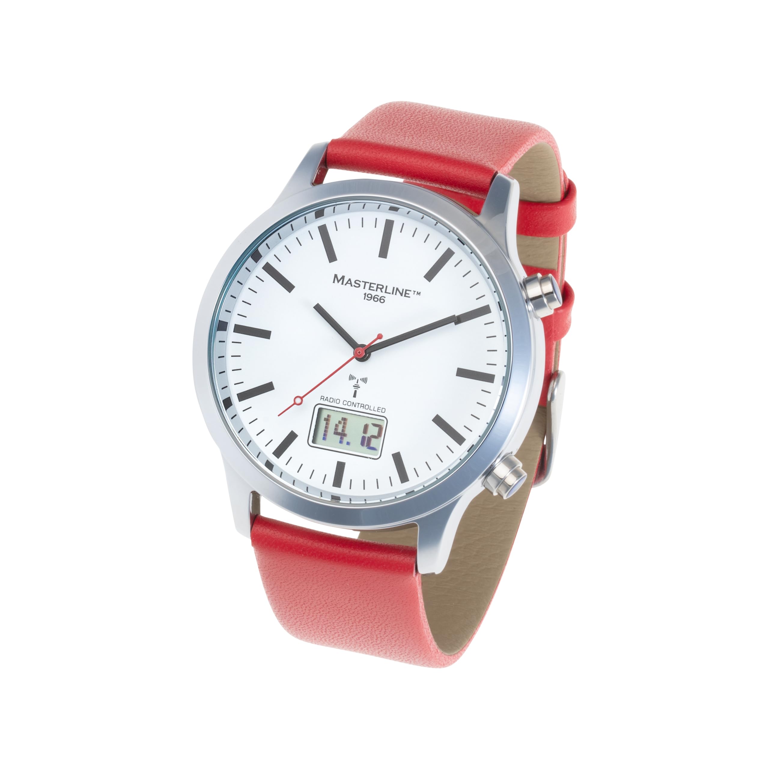 funk armbanduhr bahnhofsuhr design