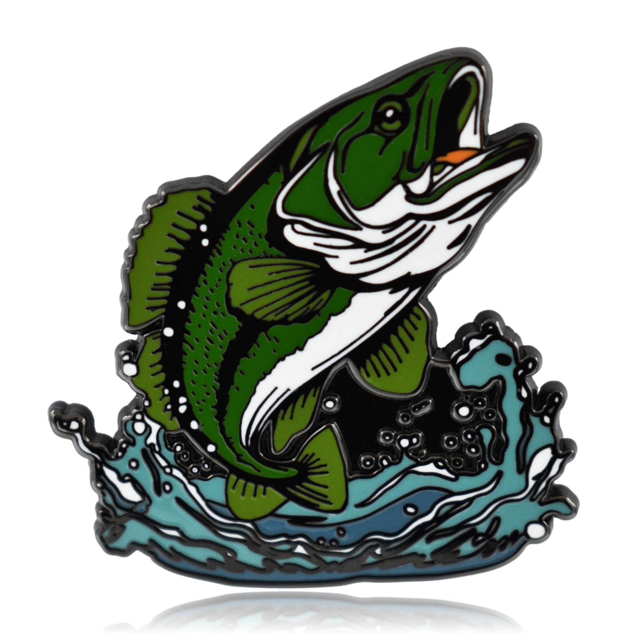 Clayton Jewelry Labs Largemouth Bass Enamel Pin
