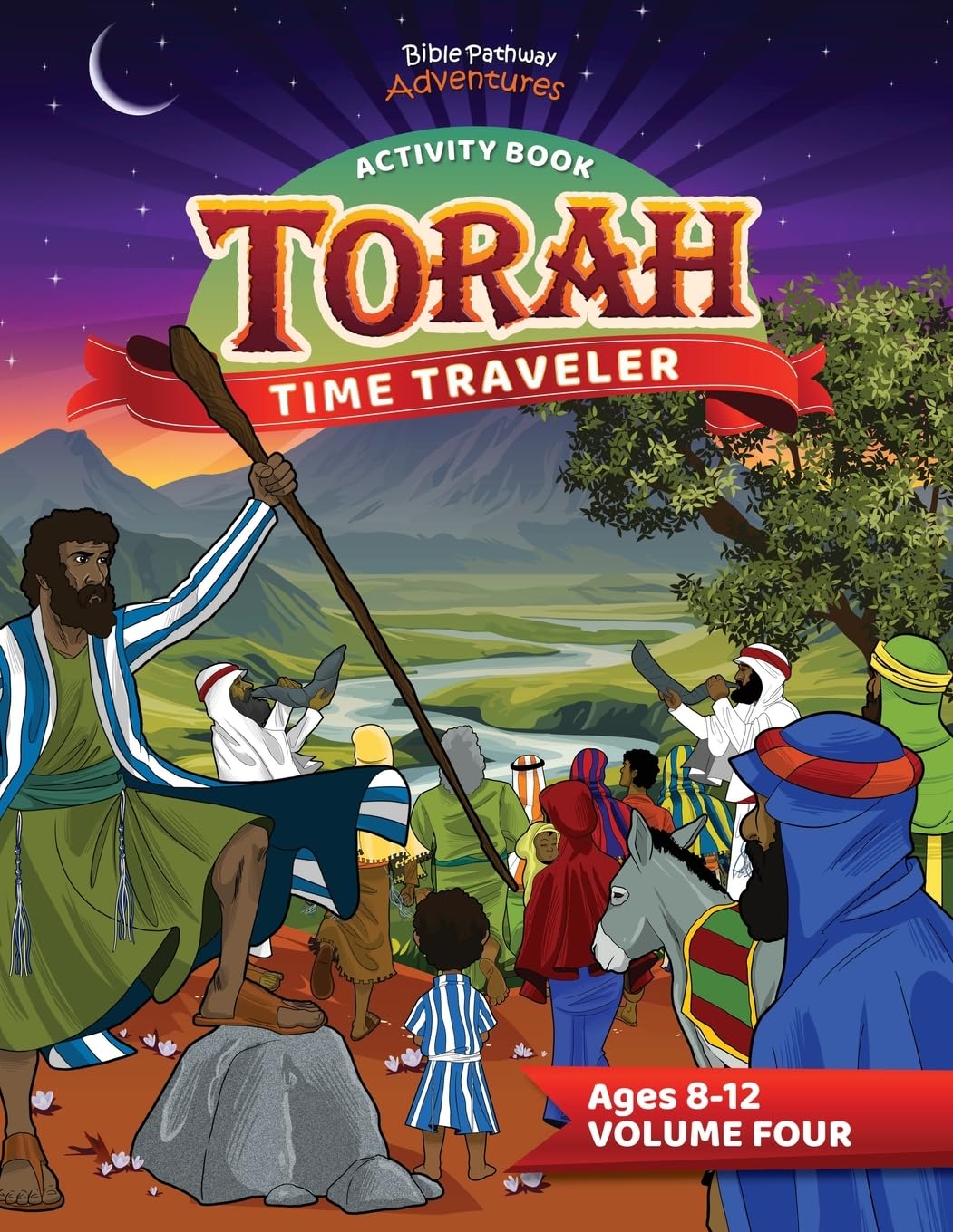 Torah Time Traveler Activity Book (Volume Four): 4