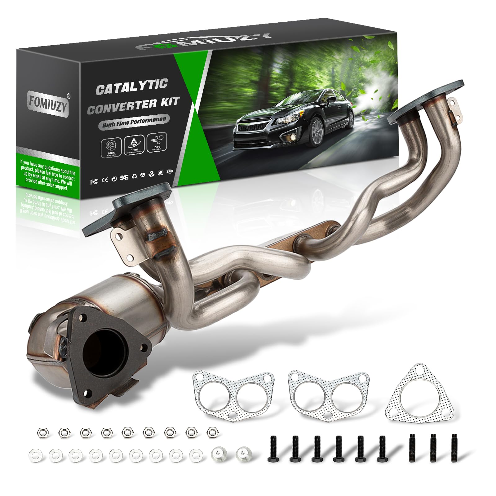 Catalytic Converter Compatible with Subaru Forester 2011 2012 2013 2014 2015 2016 Impreza 2012-2016 Legacy Outback 2013-2014 XV Crosstrek 2013-2015 Crosstrek 2016-2017 2.0L 2.5L