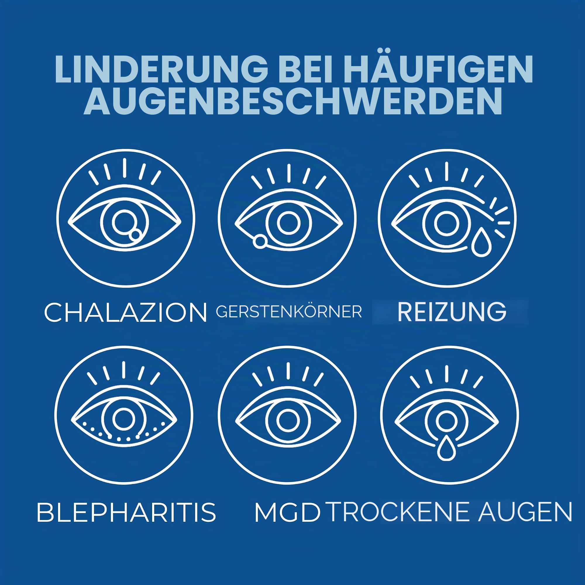 NOVEHA 60 Stück Augenlid- & Wimpernreinigungstücher mit Teebaumöl, Hyaluronsäure, Aloe Vera, Kamille & Grünem Tee – Sanfte Reinigungstücher