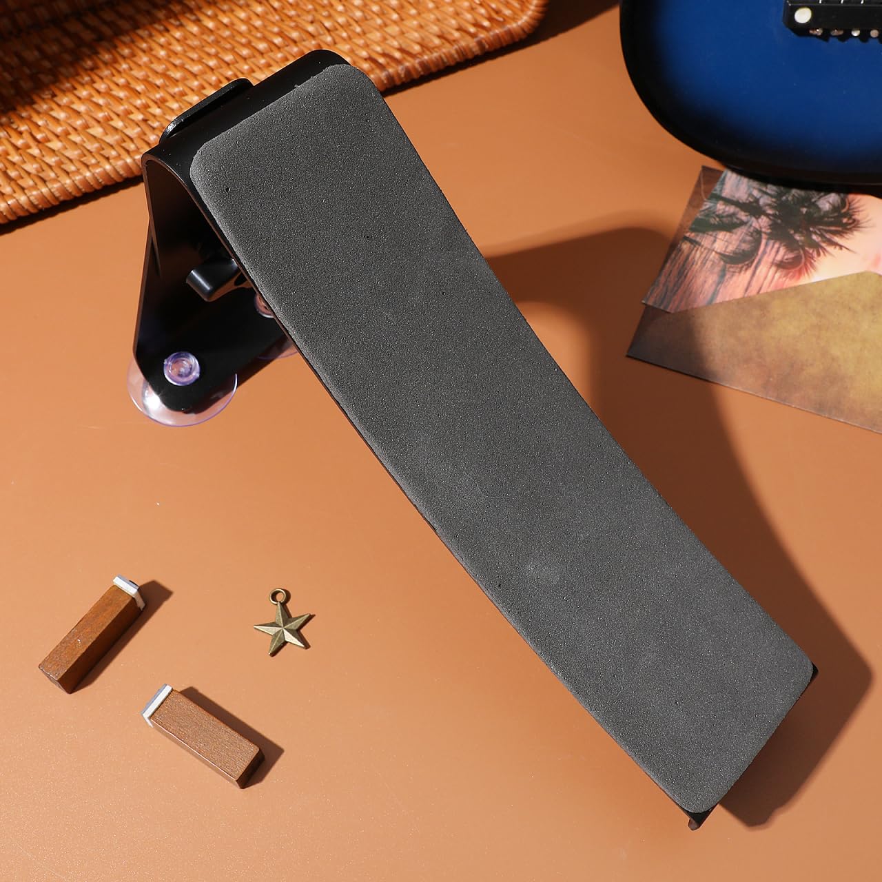 Vaguelly Soporte Para Pierna De Guitarra Clásica Ajustable Y Portátil Para Tocar Guitarra Y Ukelele En Escenarios Y Presentaciones
