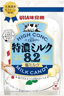 UHA味覚糖 味覚糖 特濃ミルク8.2塩ミルク 75g×6袋