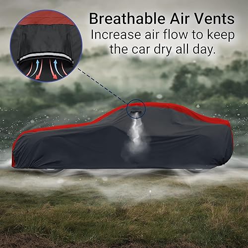 Miniatura 4 de iCarCover Funda de automóvil personalizada para Toyota GR Supra 2020-2023, impermeable, para todo tipo de clima, lluvia, nieve, UV, protector solar