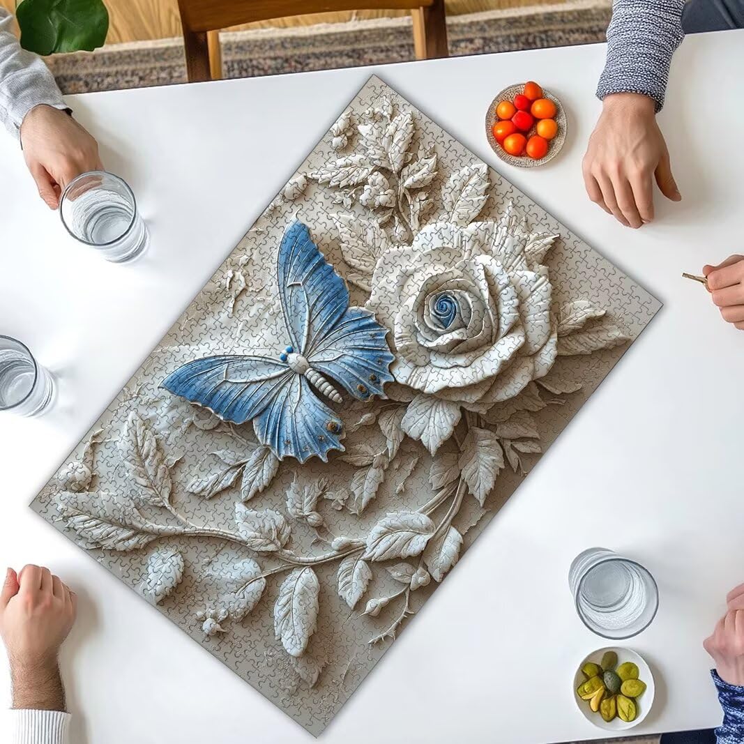 Puzzle Farfalla, Puzzle 5000 Pezzi Adulti per Decor, Regalo Donna -8640