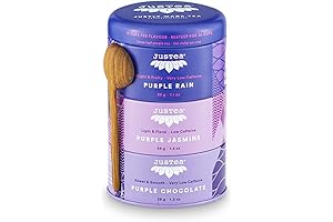 Purple Tea Trio: Vitality Elixir | Hand Carved Purple Tea Spoon | Non-GMO Superfood