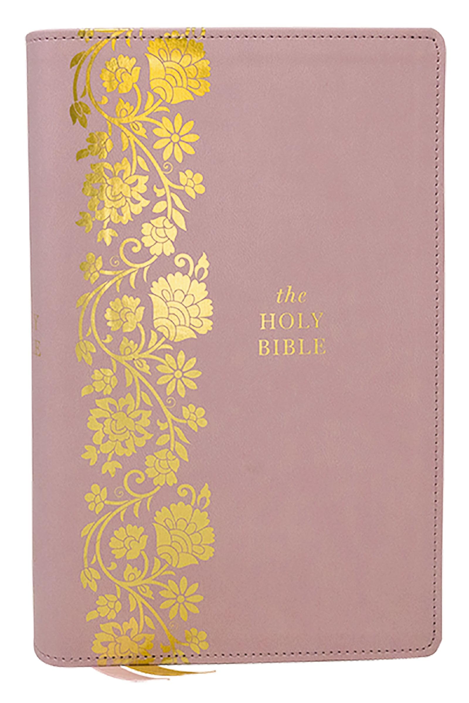Thomas Nelson - KJV Personal Size Large Print Bible - Pink