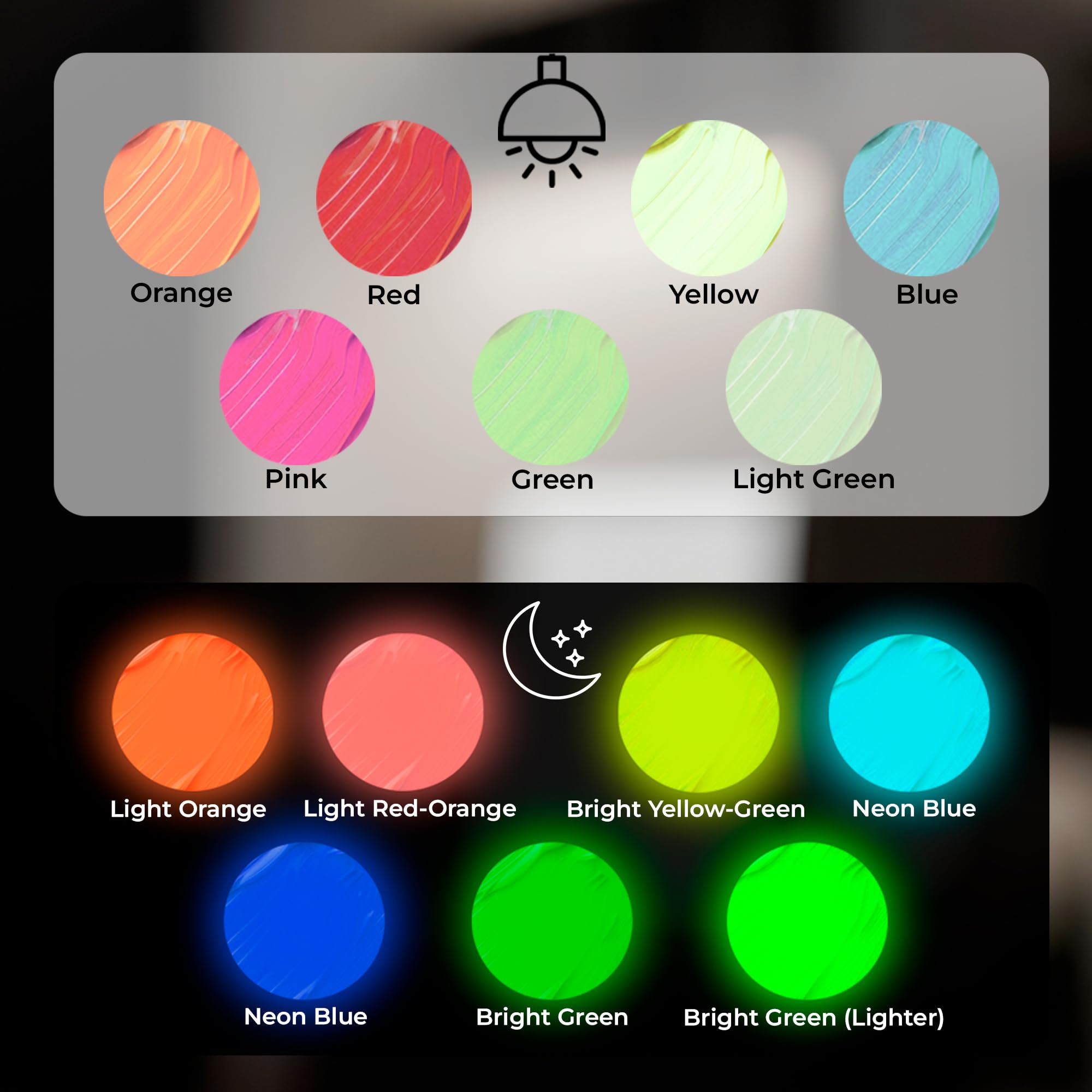 UV lichtgevende haargel neon oranje kopen? | De Horeca Bazaar