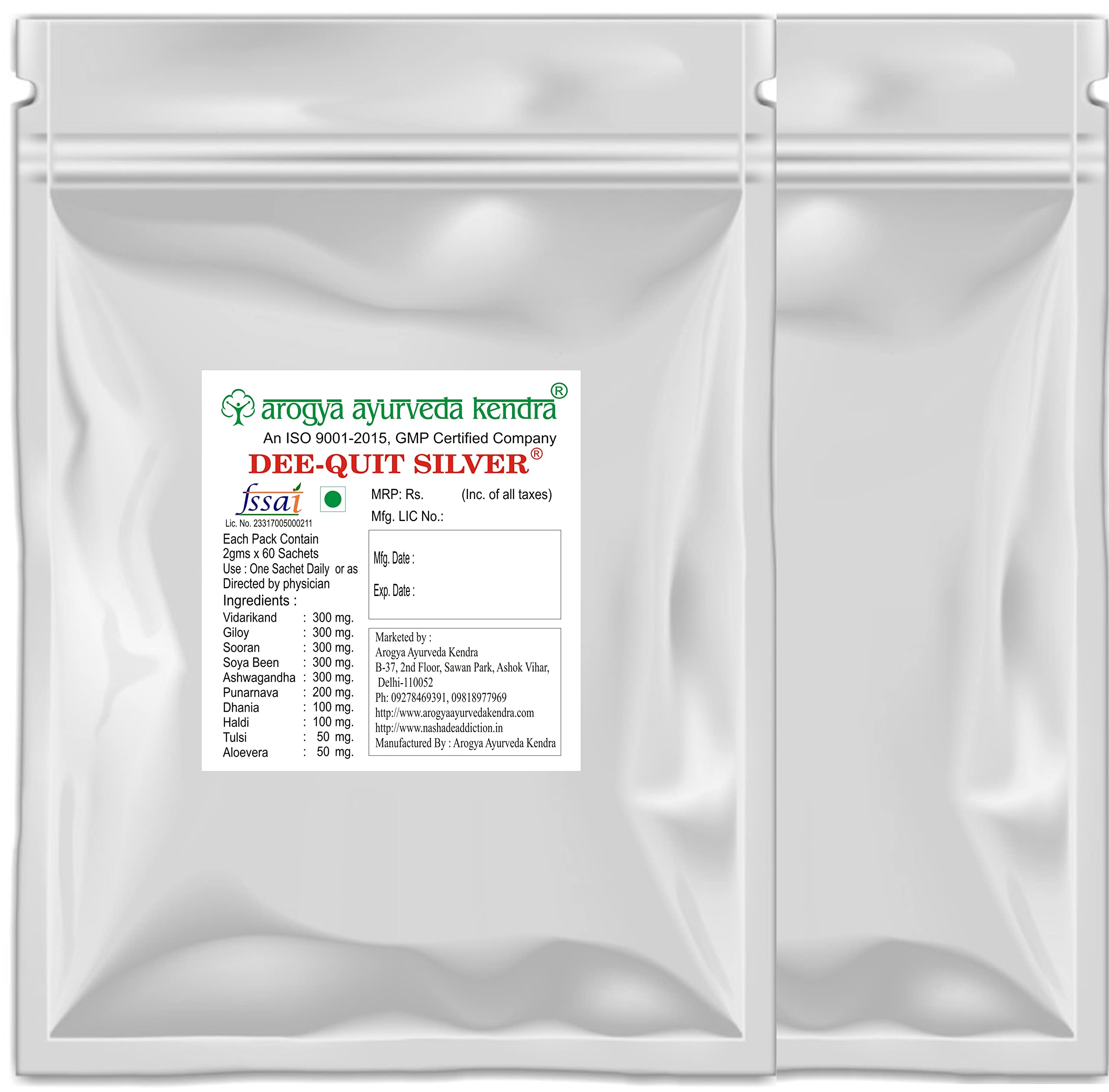 Arogya Addiction Free -Quit Addiction- Daru Mukti Powder for Alcohol Deaddiction - 2months treatment (Give without Knowledge). (B0BN7KNRCJ) Amazon Price History, Amazon Price Tracker