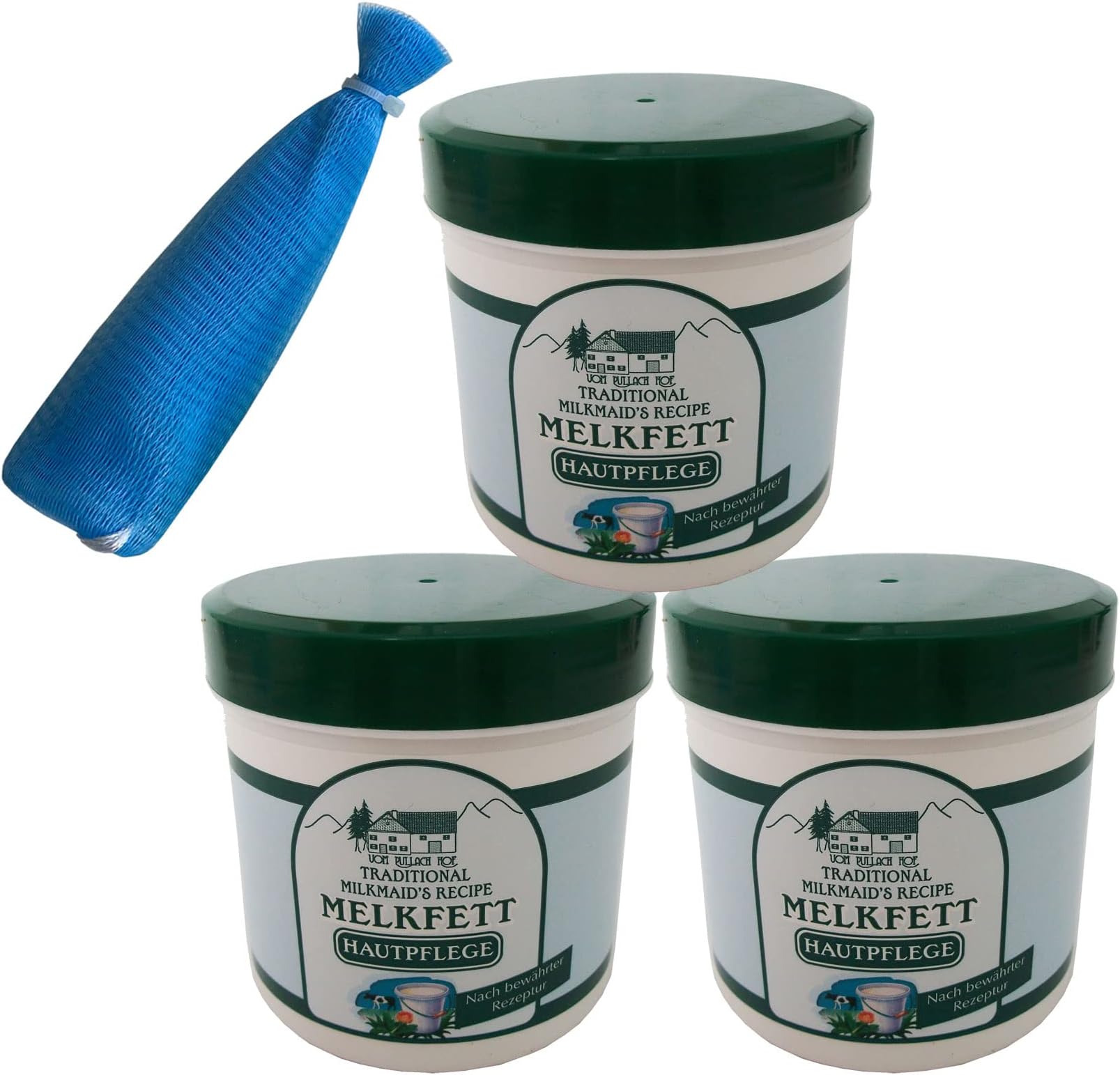 6 x 250ml Milking Grease Skin Treatment from Pullach Hof, Protect the Skin