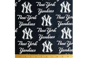 NY New York Yankees Fabric - A Quilter's Dream for Creative Projects