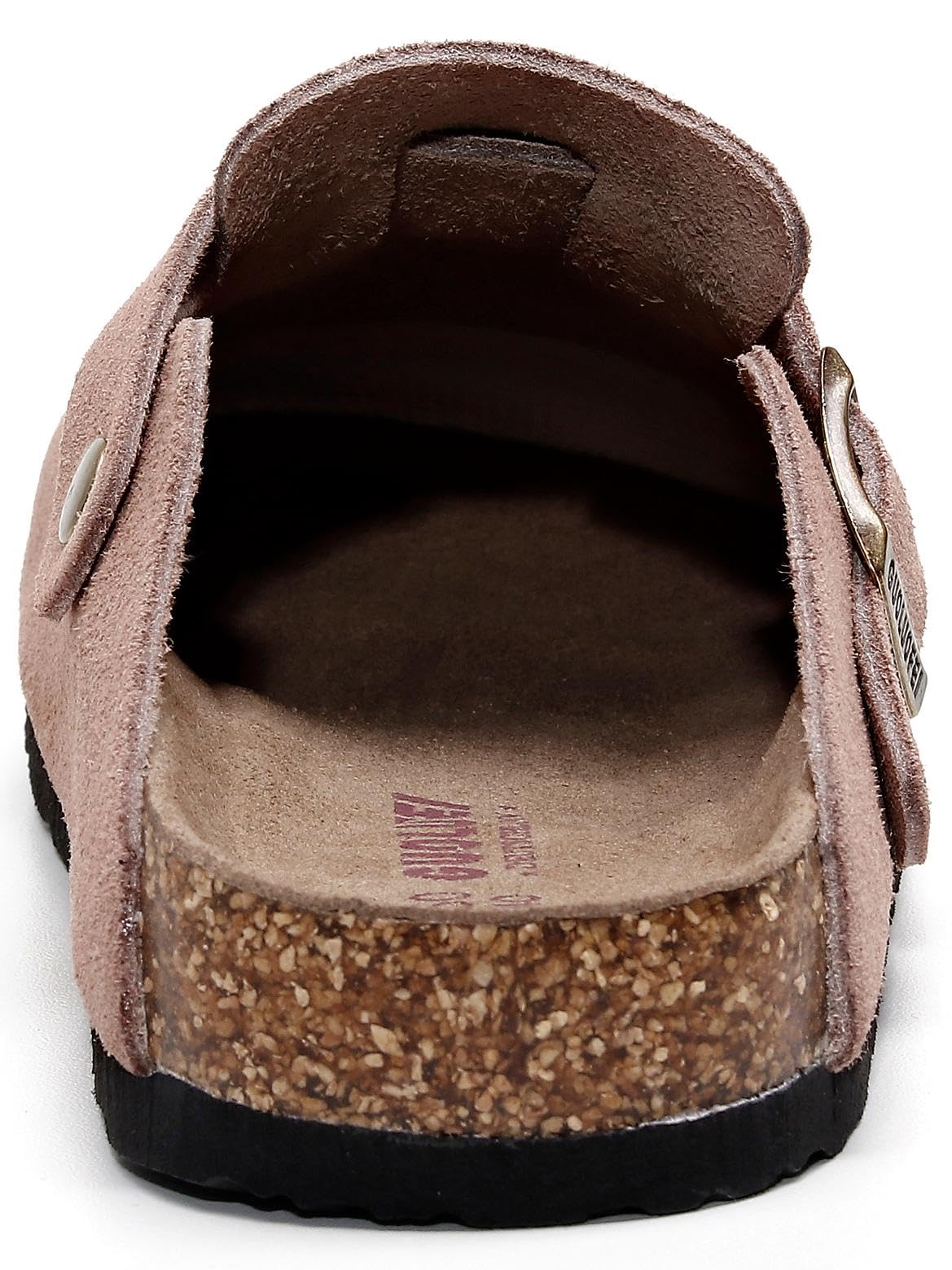 Clogs for Women, Womens Clogs- Mules House Slipers with Arch Support and Adjustable Buckle