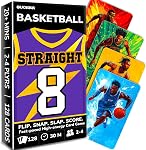 QUOKKA Hockey Fast-Paced Card Game for Kids & Adults – 128 Cards & Easy Rules – Quick & Fun Matching Game – 2-4 Players – Ages 8+ – Perfect for Family Games Night, Travel and Parties