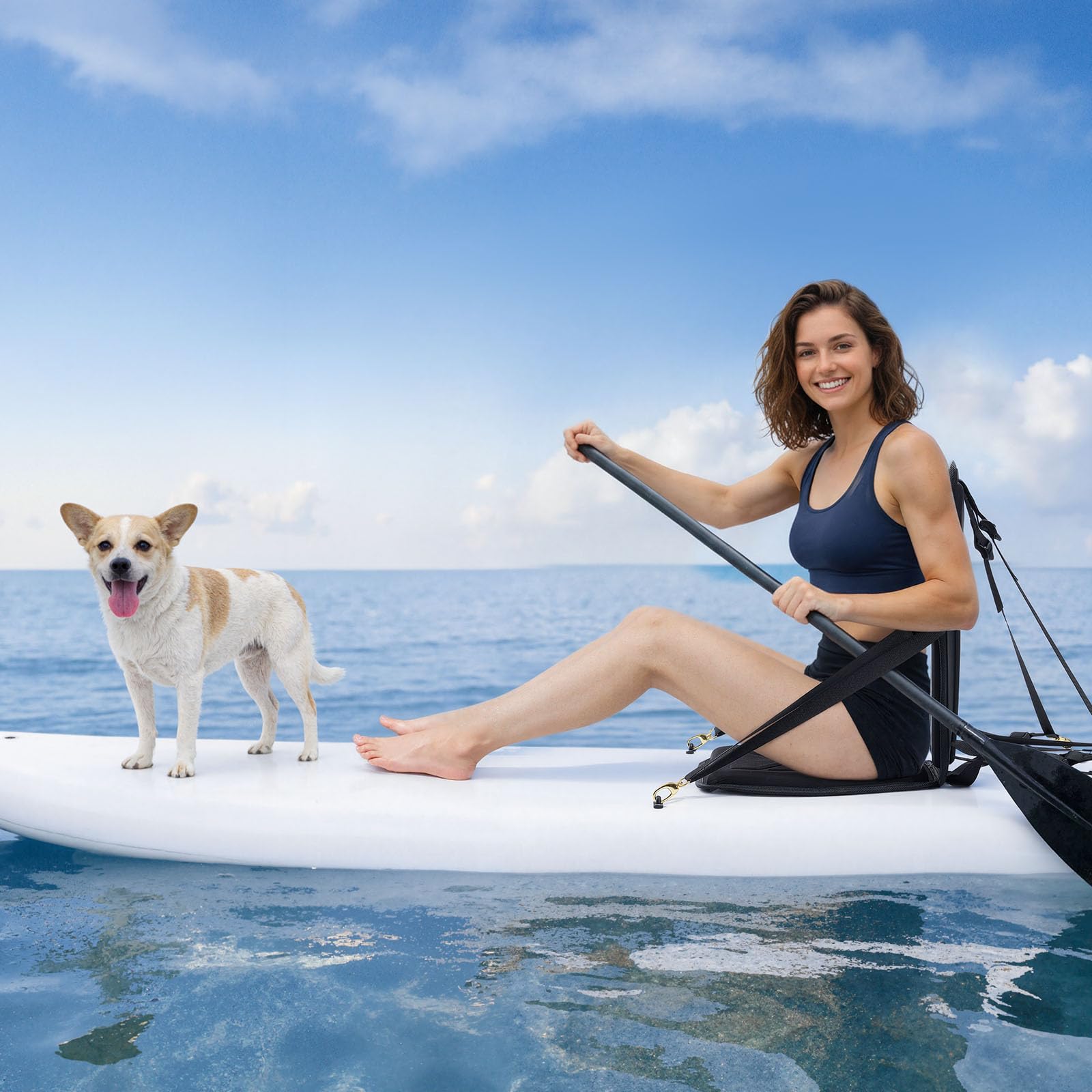 VEVOR Siège de Kayak Universel, Dosseret Sup