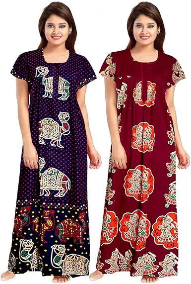 cotton nighties amazon