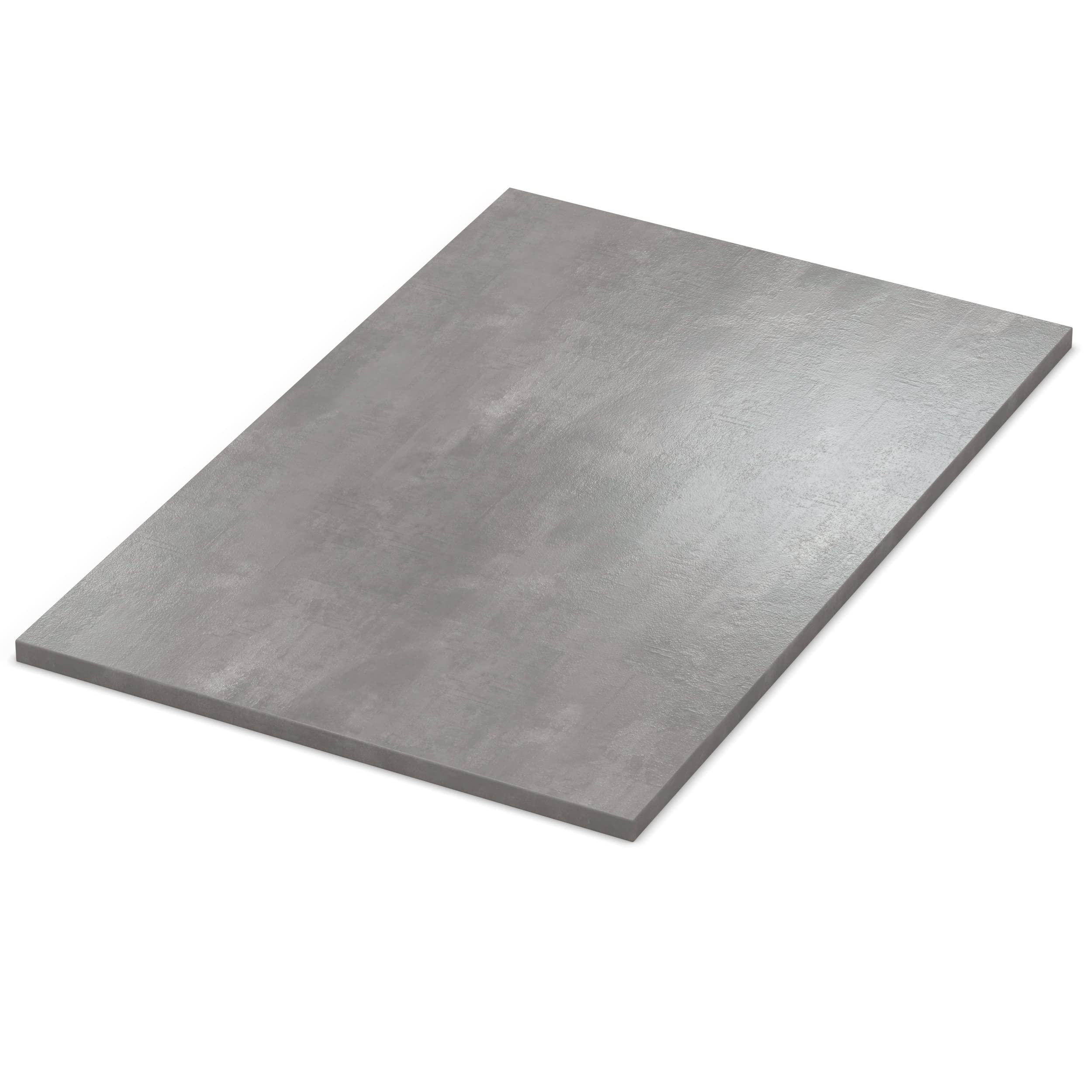Tablero De Mesa AUPROTEC Blanco Cristal 100x40 Cm - 25 Mm Grosor, Borde ABS 1 Mm, Resistente A La Humedad