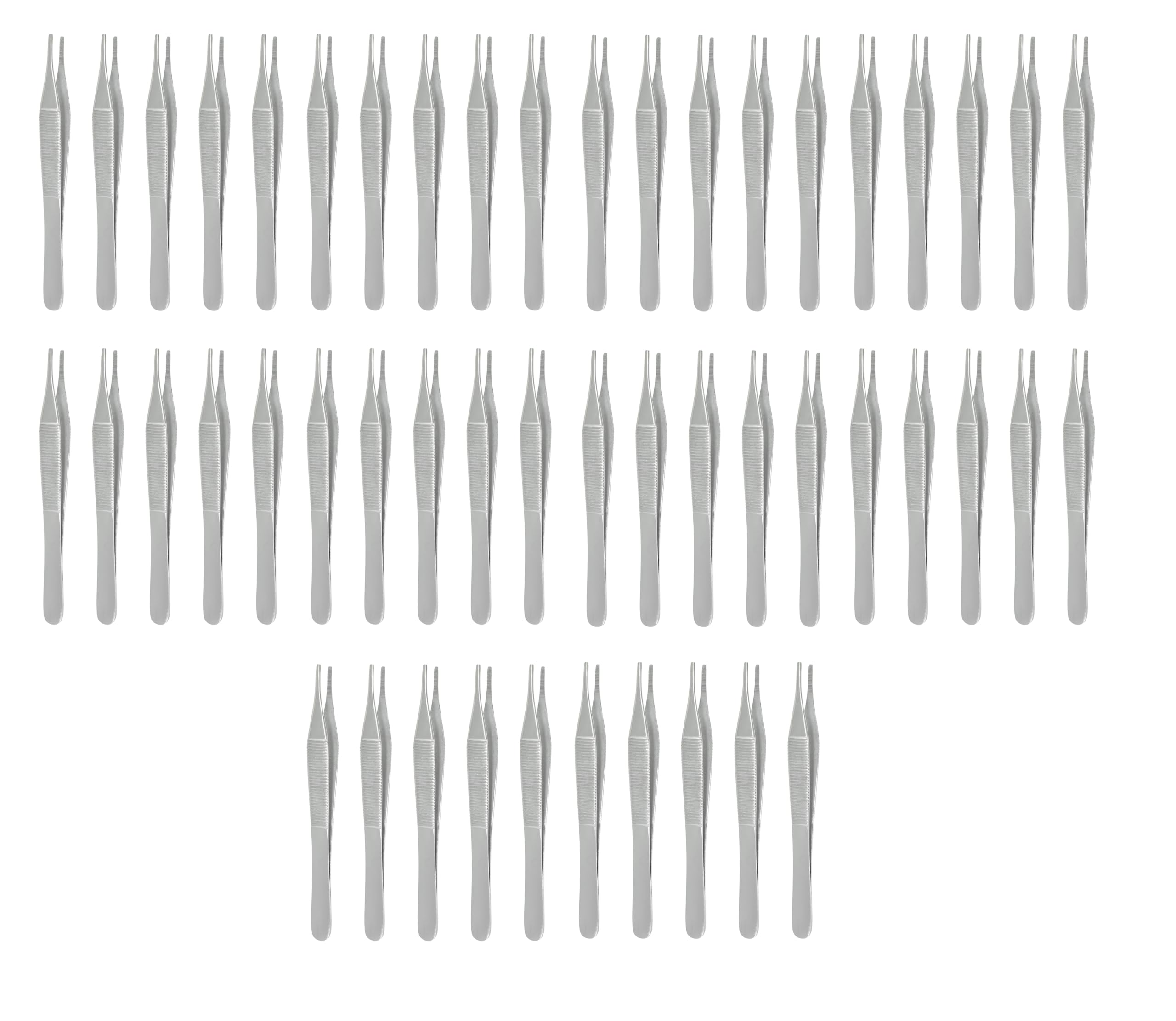 Adson Dressing Surgical Forceps 4 3/4 inches Serrated Stainless (Pack of 5) — Amazon image 3