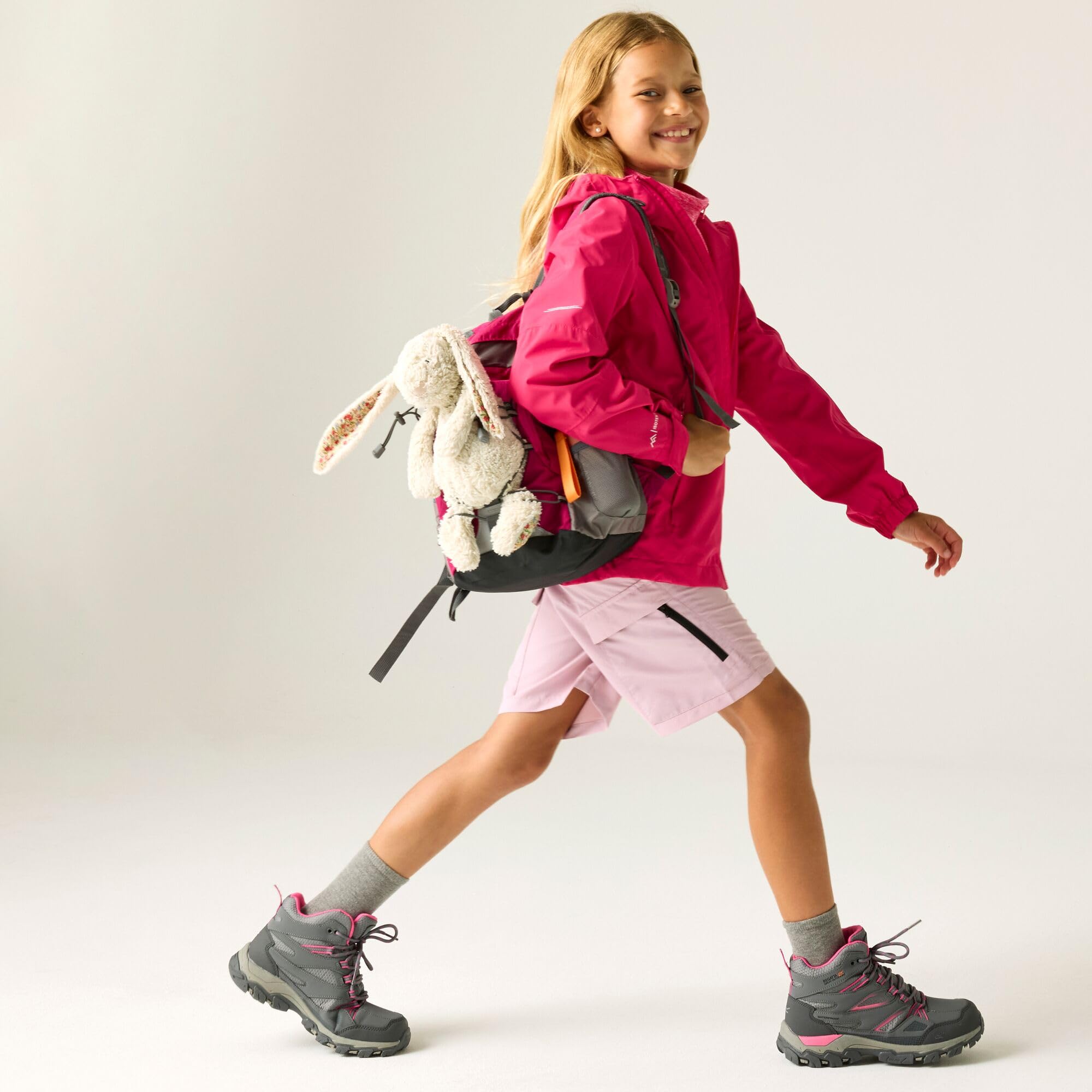 Regatta Kids' Calderdale III Waterproof Jacket mit durchgehendem Reißverschluss