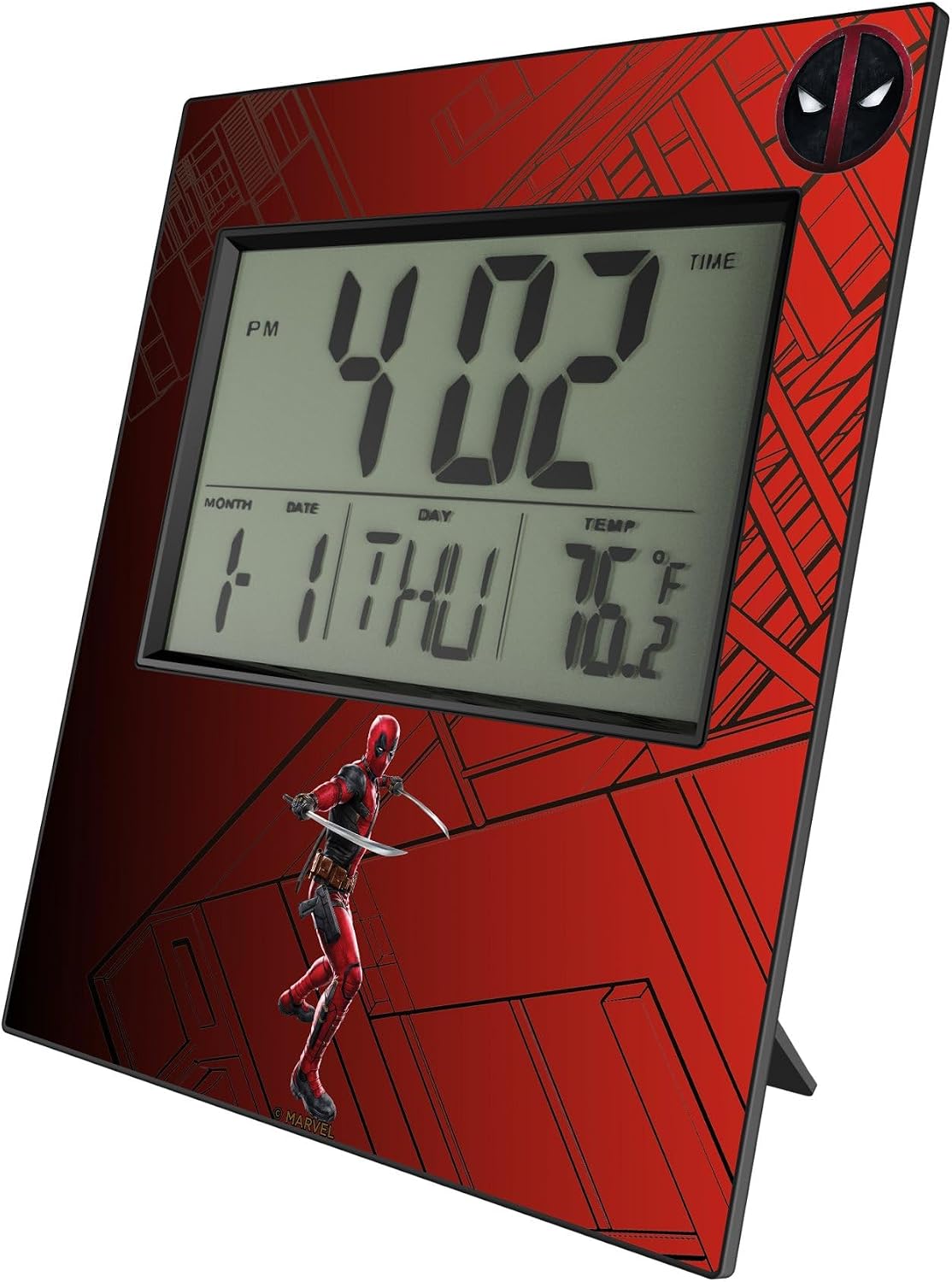 Keyscaper Marvel Deadpool MechLine Wall Clock