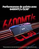 Lexar RGB DDR5 RAM 32GB Kit (2x16GB) UDIMM PC Memory, 6400MHz CL30 - 2