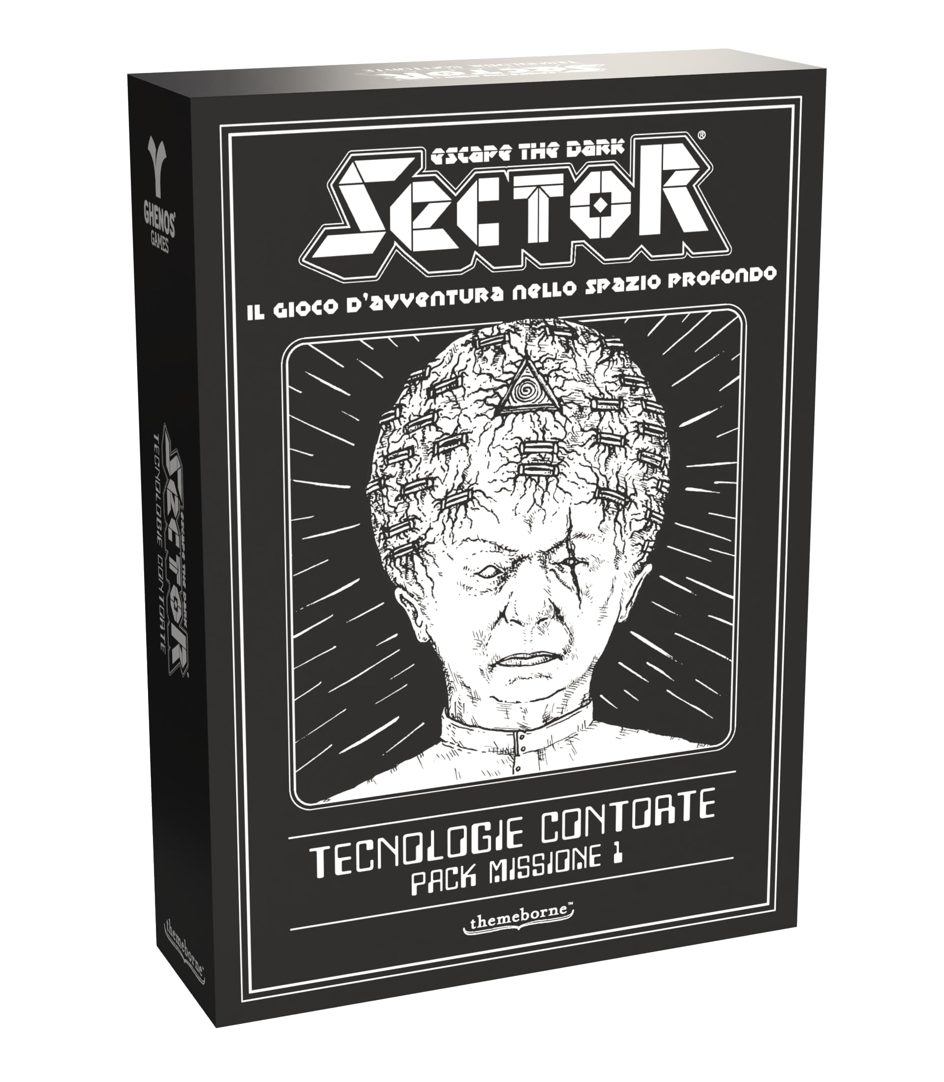 Escape The Dark Sector - Twisted Technologies (Pack Mission 1) - Cooperative Game - 14-99 Years - 1-4 Players - 45min - Italian Edition (Expansion)