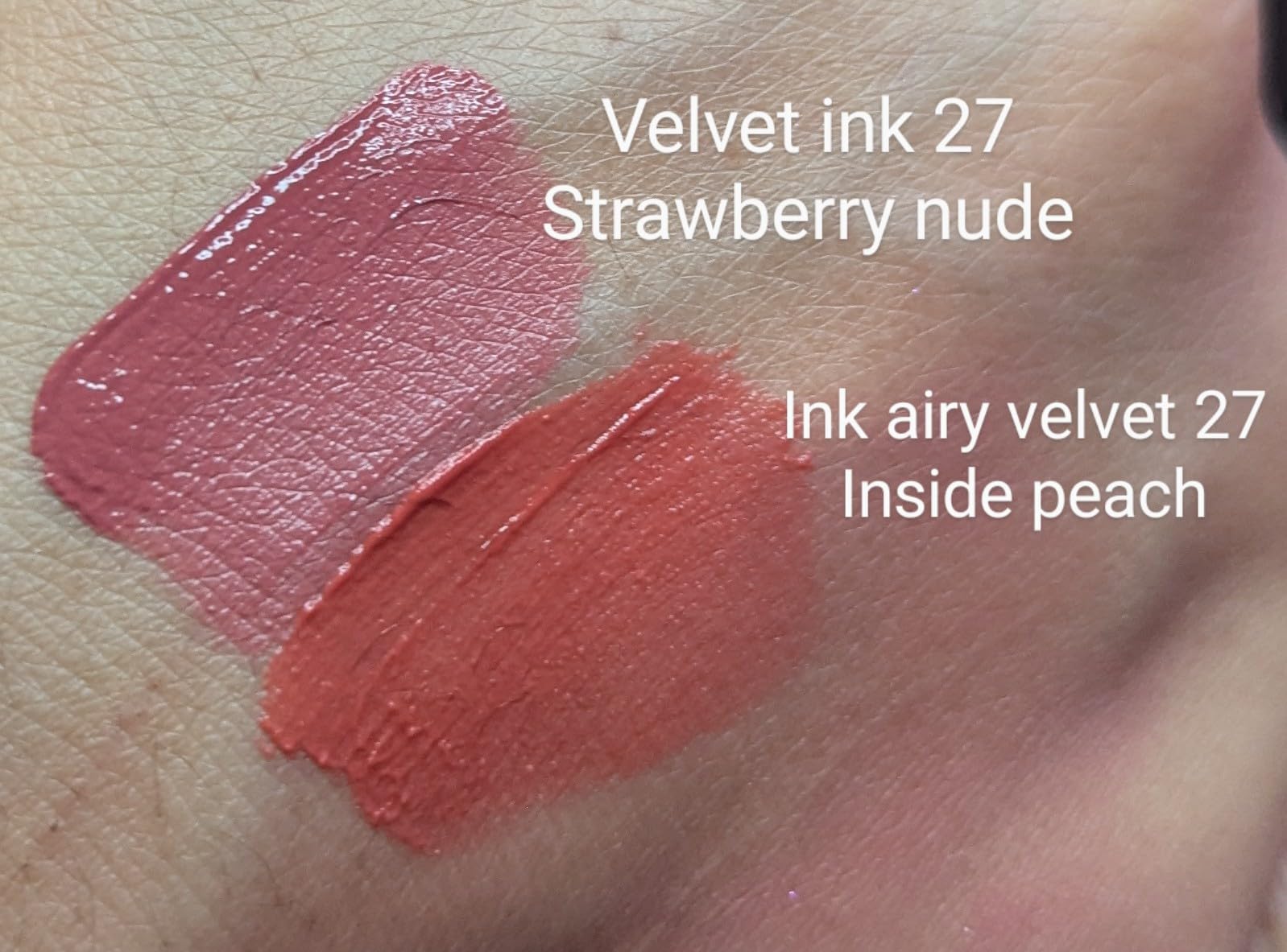 Peripera Ink the Velvet Lip Tint - High Pigment Color, Longwear, Weightless, Gluten-Free, Paraben-Free (017 ROSY NUDE)
