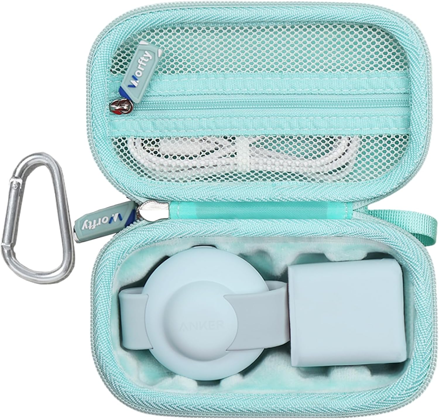 Case for Anker MagSafe Compatible MagGo UFO 3-in-1 Charger, Storage Case Compatible with Anker MagGo UFO 3-in-1 Charger 15W Wireless Charger Station (Box Only)