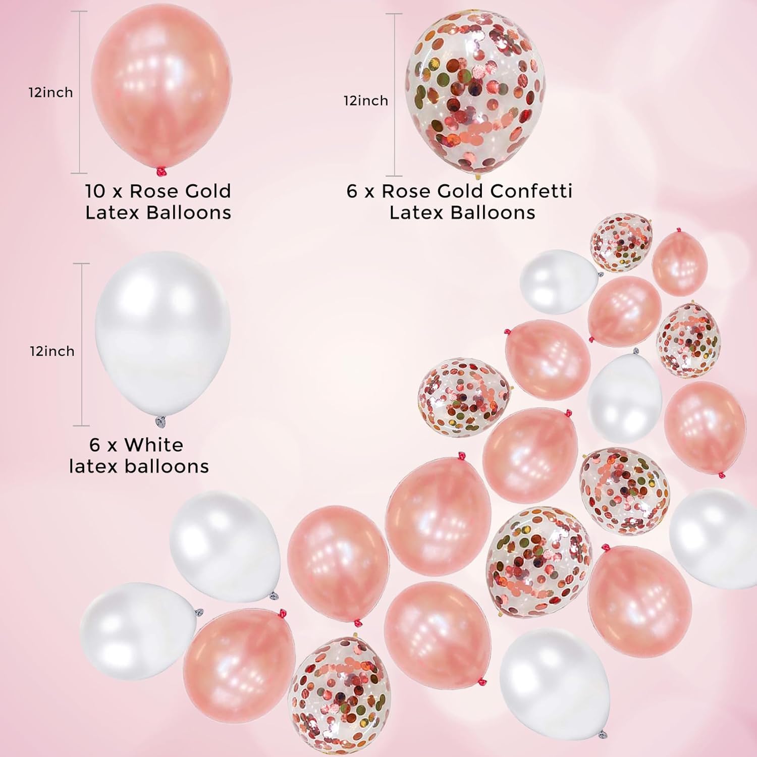 バチェロレッテパーティーデコレーション 記念品 ブライダルシャワーデコレーション バチェロレッテバルーン 装飾 花嫁バルーン ローズ