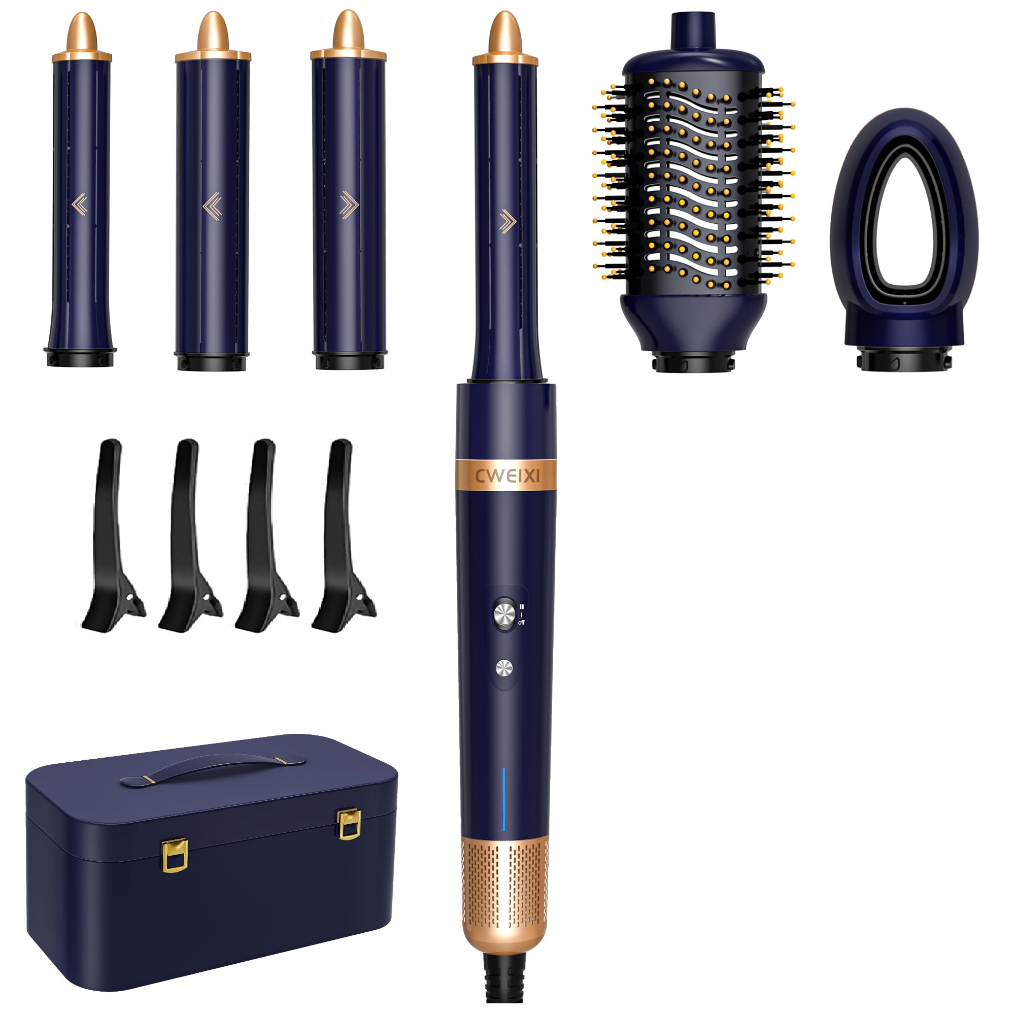 Amazon.co.jp: 【6IN1 大風量 110000 RPM 新色】マルチスタイラー コテ 