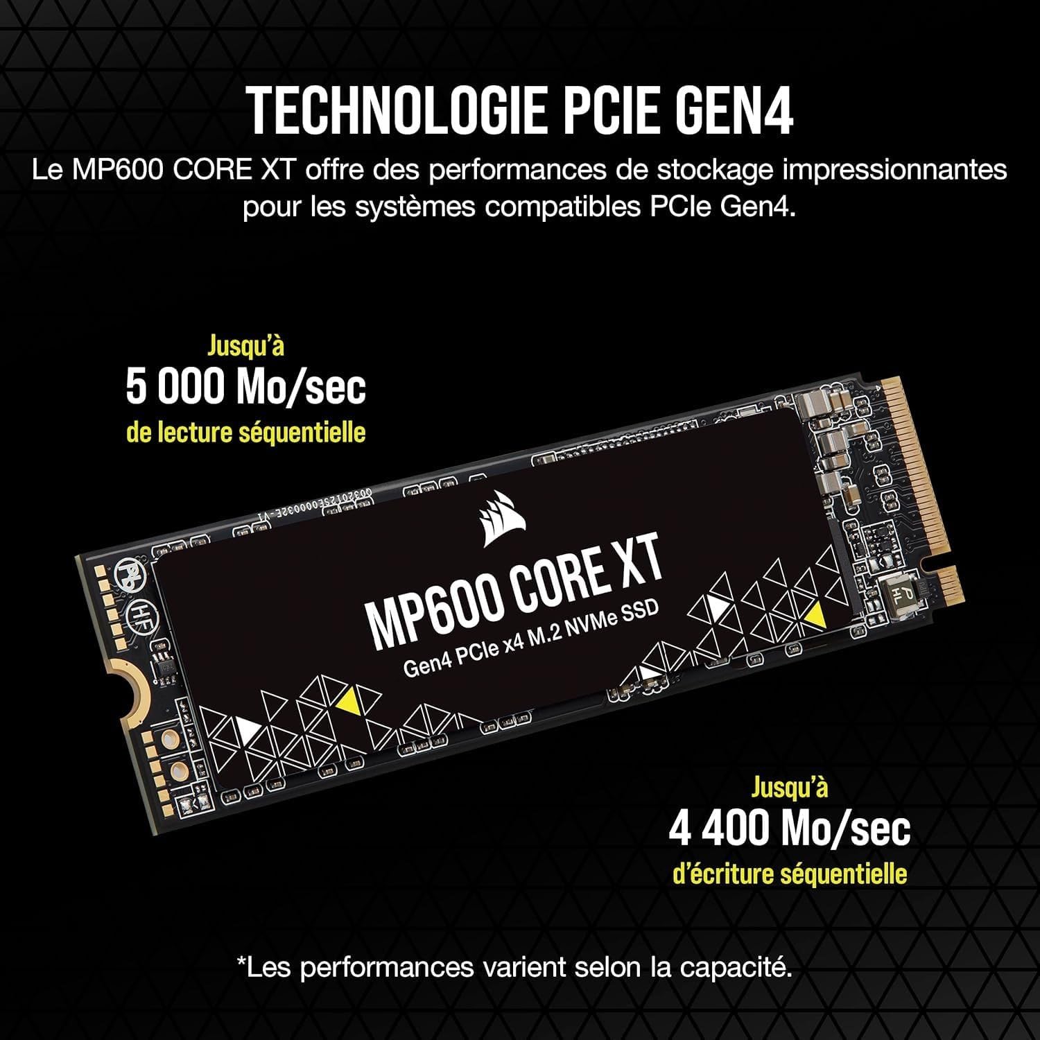 Corsair SSD MP600 Core XT 1TB: Review após 7 dias de uso intenso