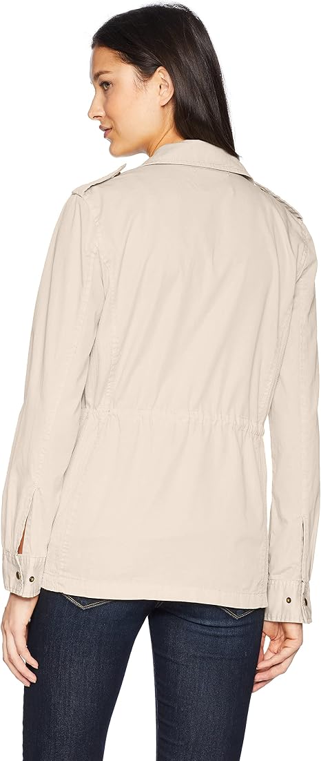 Women's Jacket Velvet By Graham & Spencer Women's Ruby Cotton Twill Jacket - Lightweight Utility Style Velvet By Graham Spencer Cotton Twill Utility Jacket