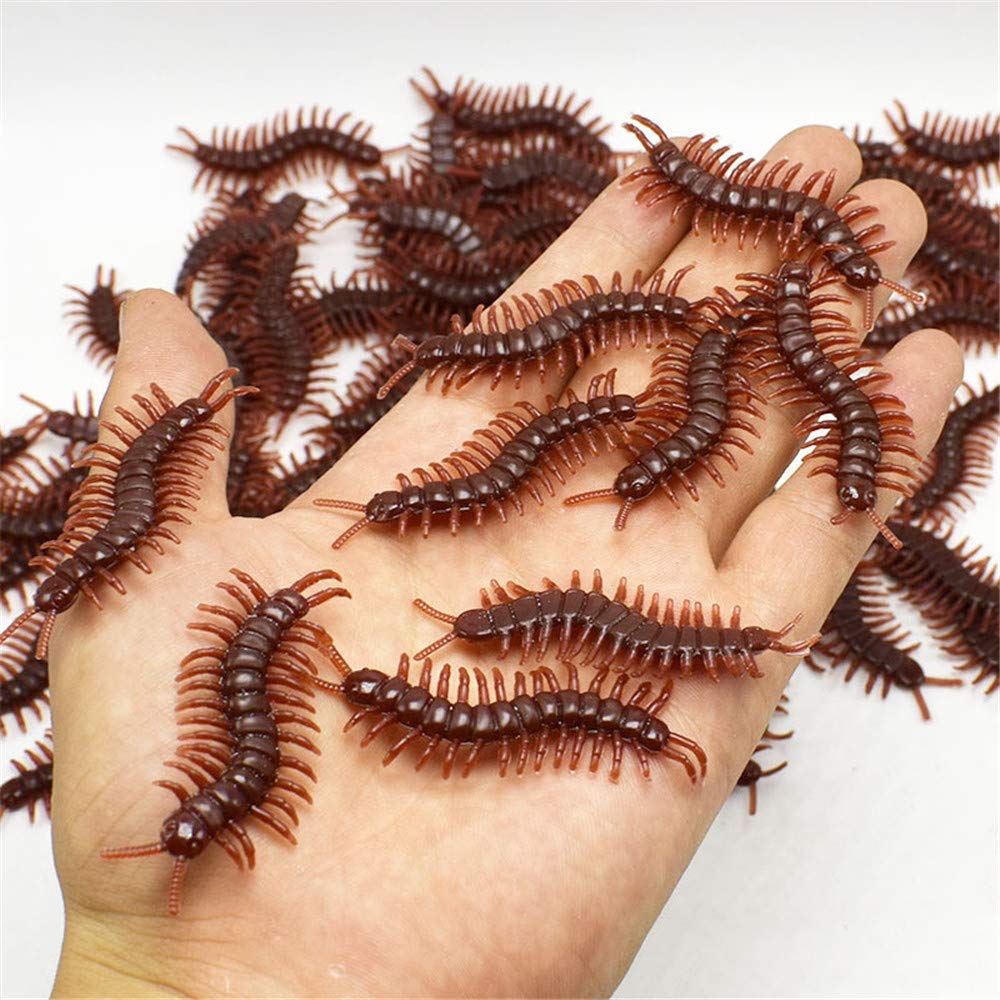 Lot De 220 Insectes En Plastique Farce – Cafards, Araignées, Scorpions Réalistes Pour Halloween Et Poisson D'avril, Tailles Variées