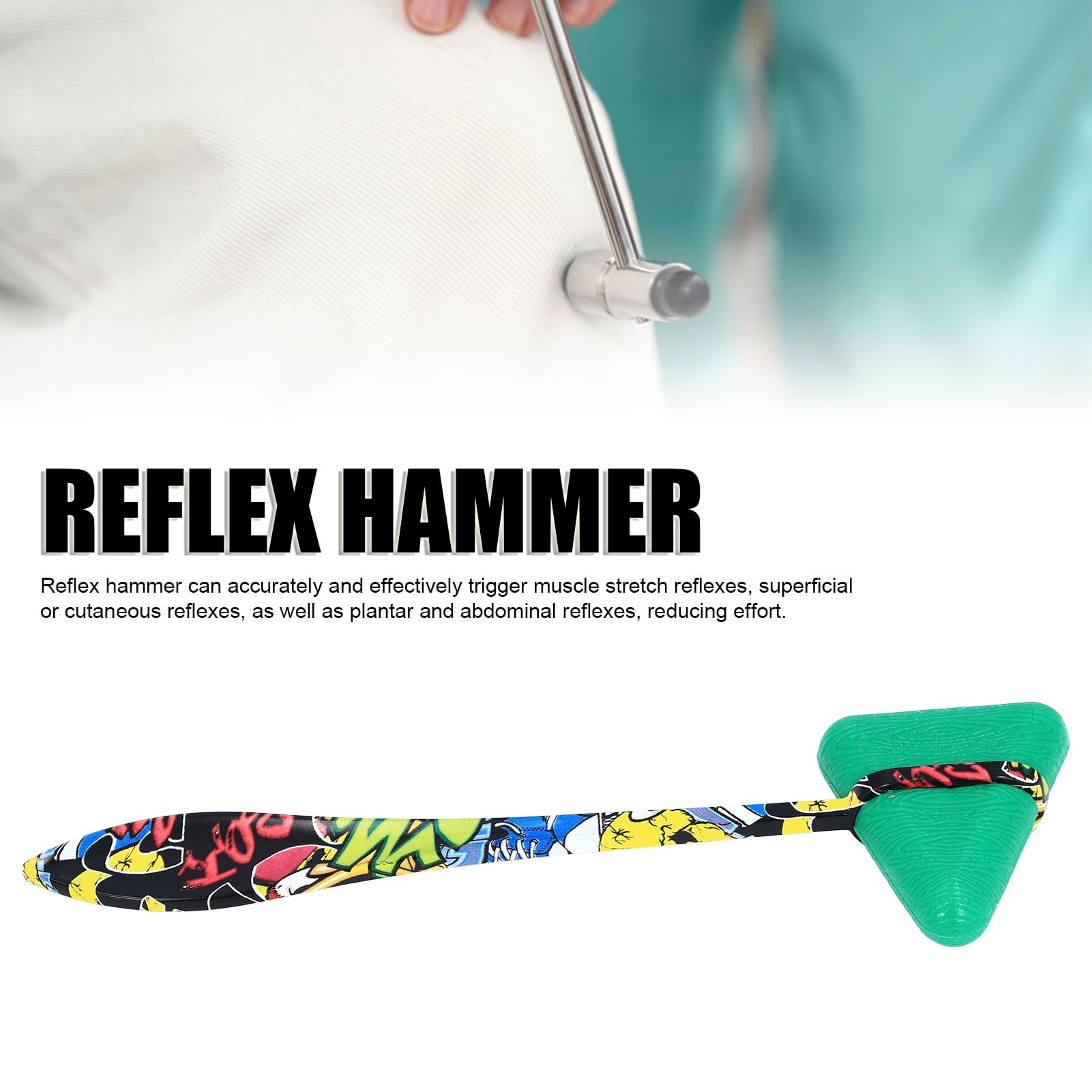 Fun Choice (FC) Stainless Steel Wartenberg Wheel Neuro Pinwheel Multi Color (7 Head)