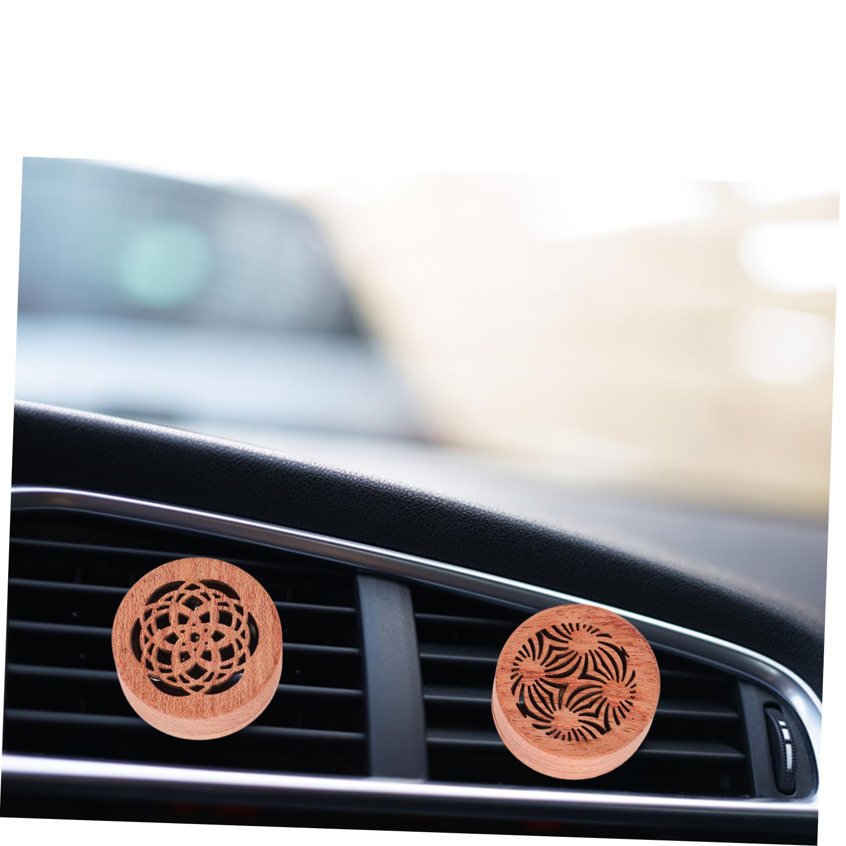 SOLUSTRE 8stücke Duftclip Für Auto Aromatherapie Ventilclips Aus Installieren Passend Für Verschiedene Fahrzeugmodelle Ringblume Glücksblume