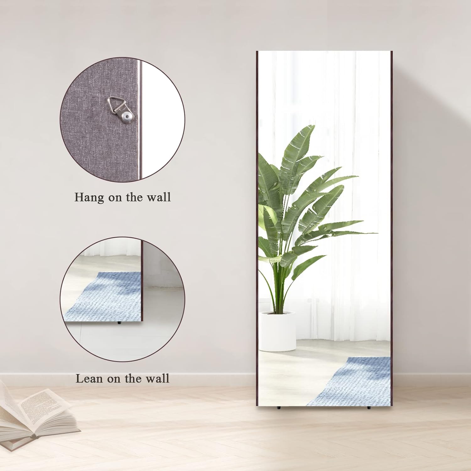 Buy brisafe Full Length Mirror, 71x24 Shatterproof Mirror Full Length