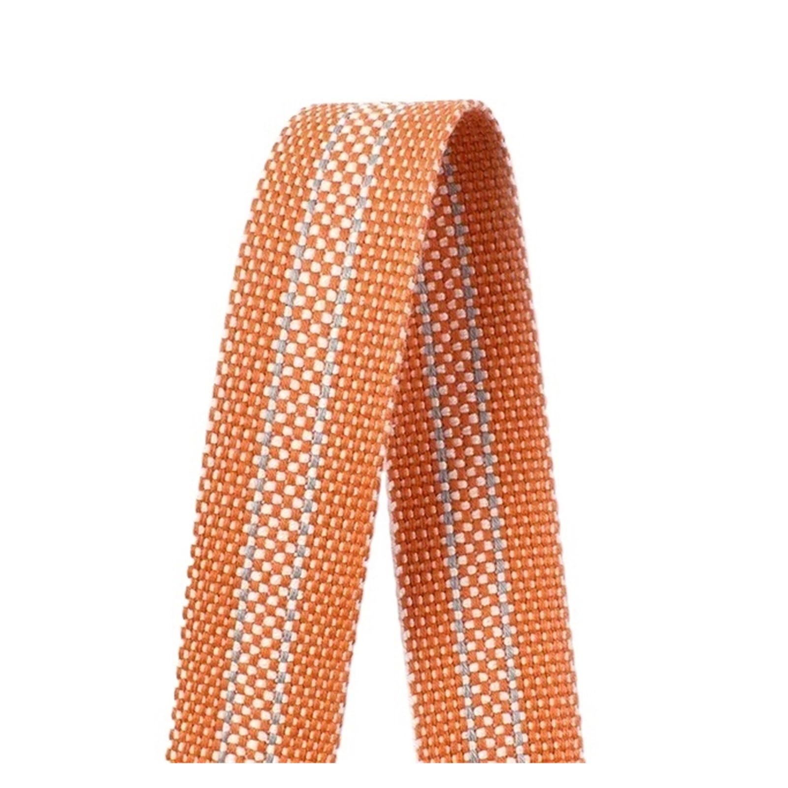 nylonowe taśmy, Pasek parciany z bawełny estrowej Wielokolorowy 20-34mm x 1-5M(Orange-30mm,1Meter)