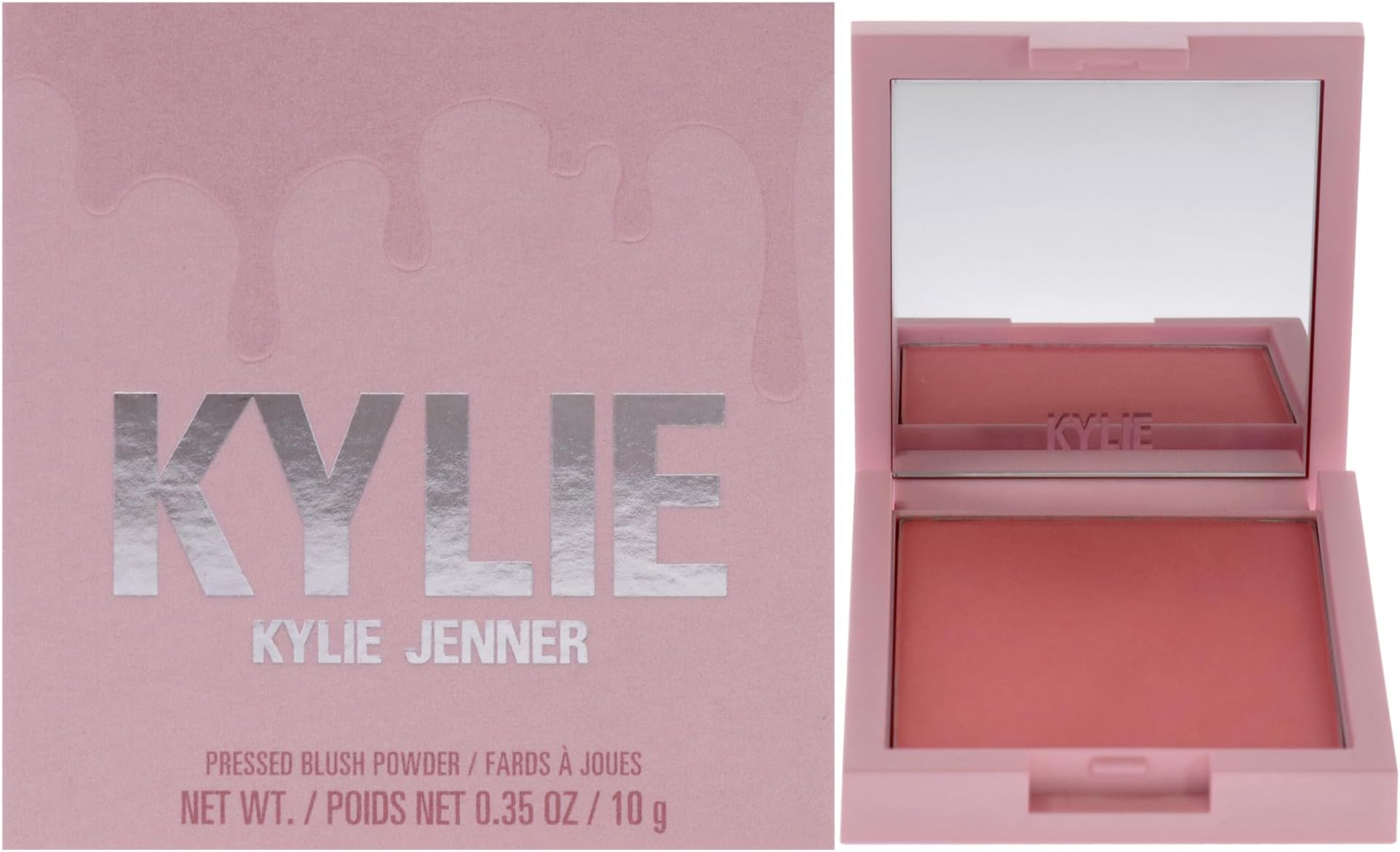 Pressed Blush Powder - 335 Baddie On The Block by Kylie Cosmetics for Women - 0.35 oz Blush