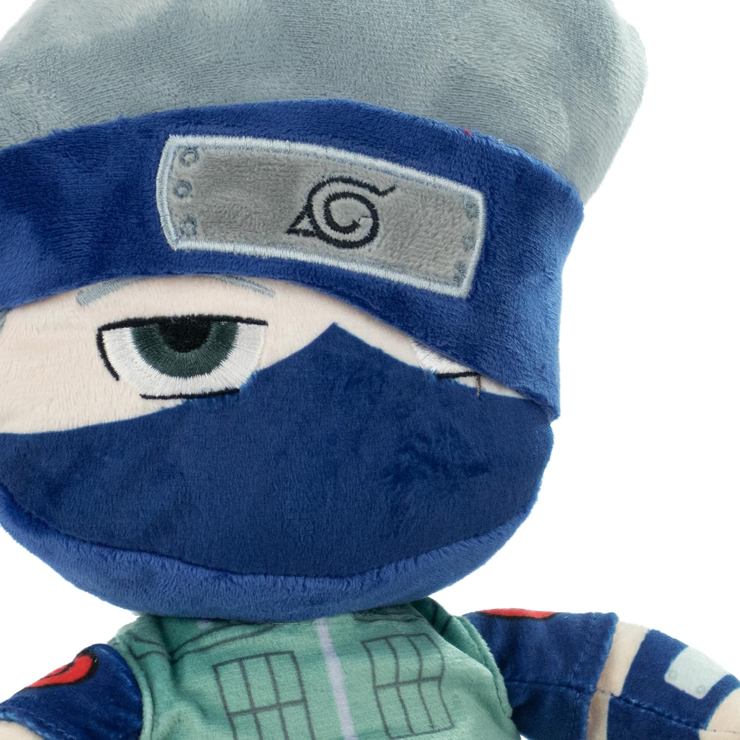 Naruto Character Plush Toys - Naruto, Itachi, Kakashi - Sitting Approx. 24 cm - Super Soft Quality (Kakashi)