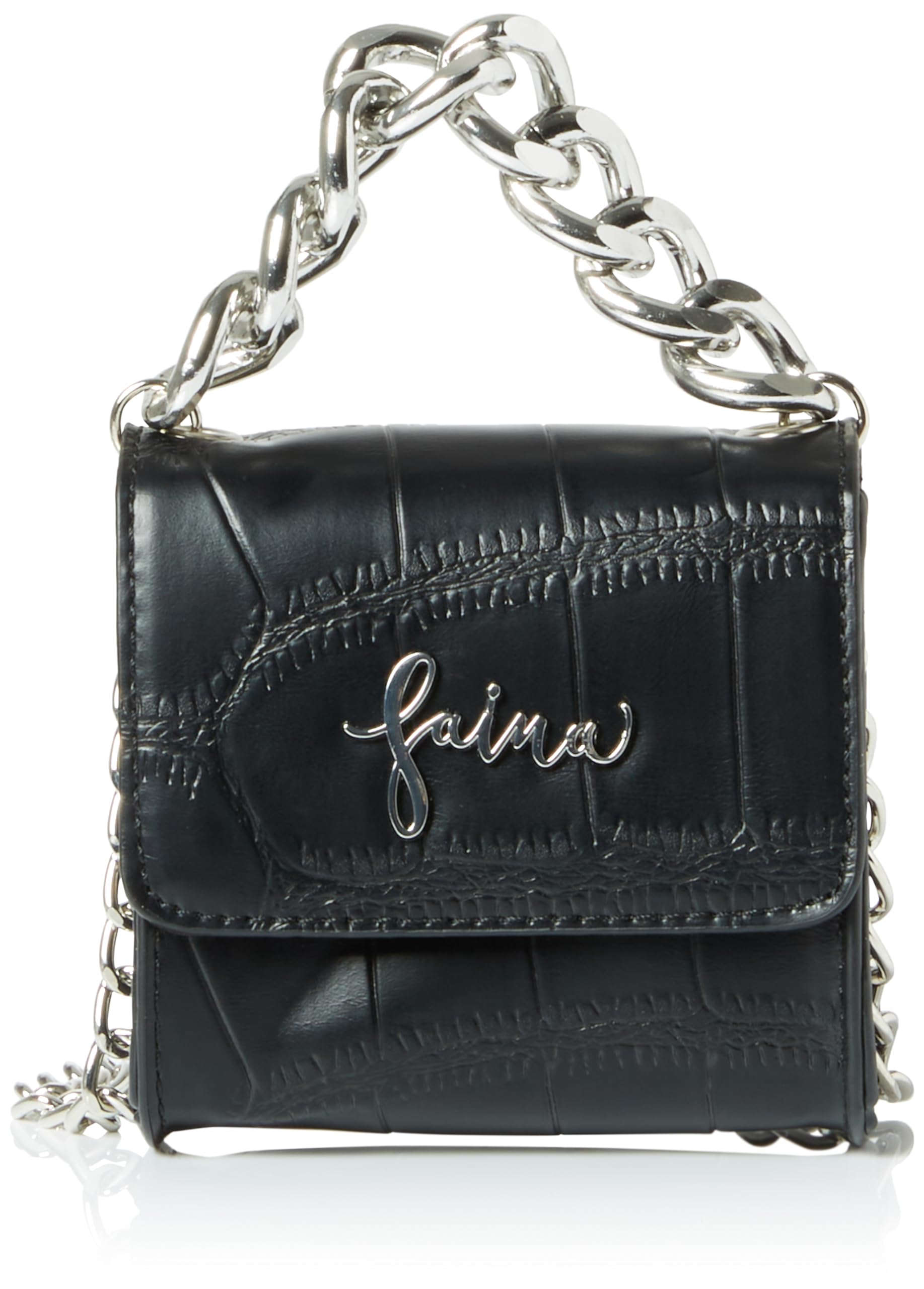 caspio Women's Belt Shoulder Bag, Black, One Size