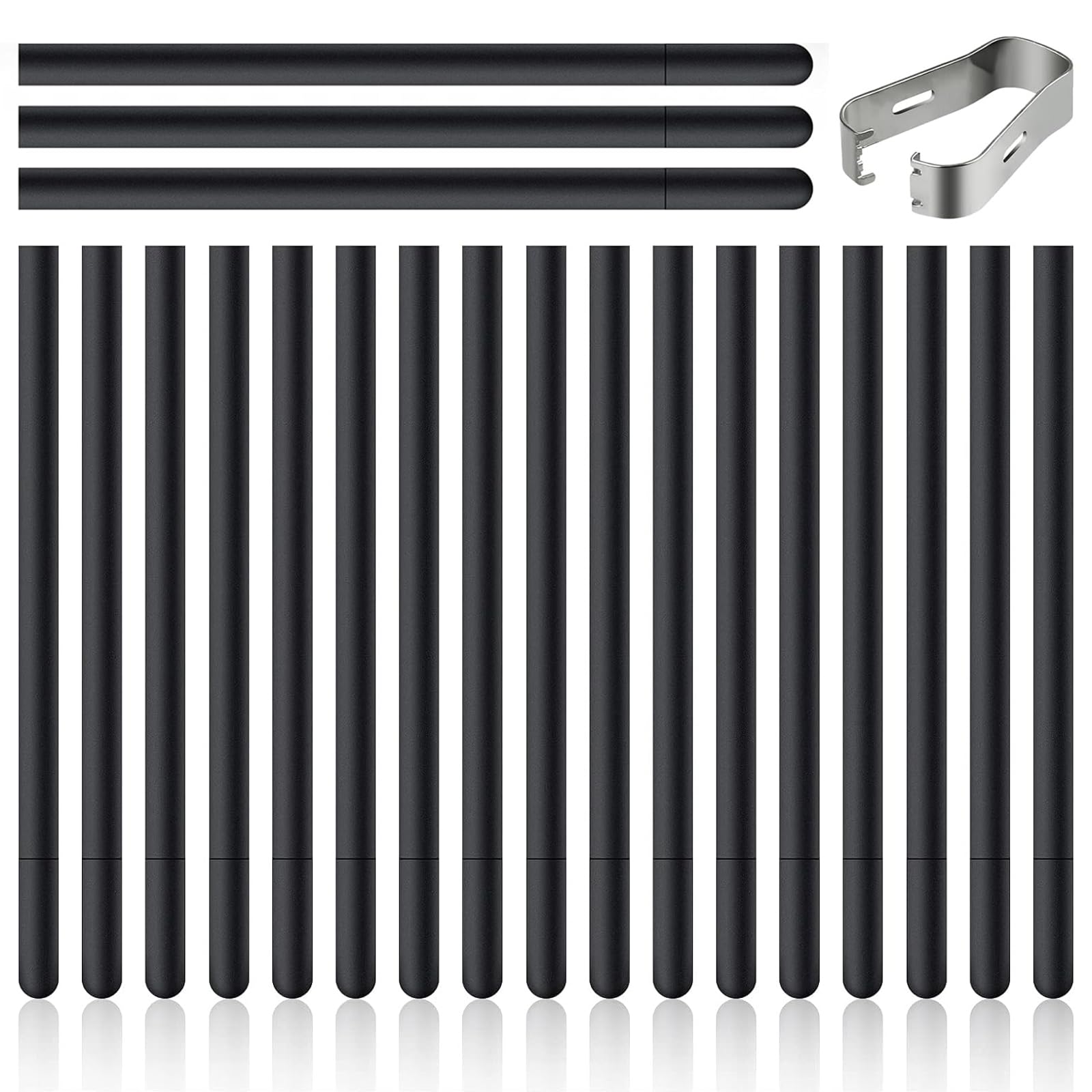 Replacement Standard Pen Nibs with Clip for Wacom Bamboo Intuos CTL471 CTL671 CTL672 CTH480 (20 Pcs)