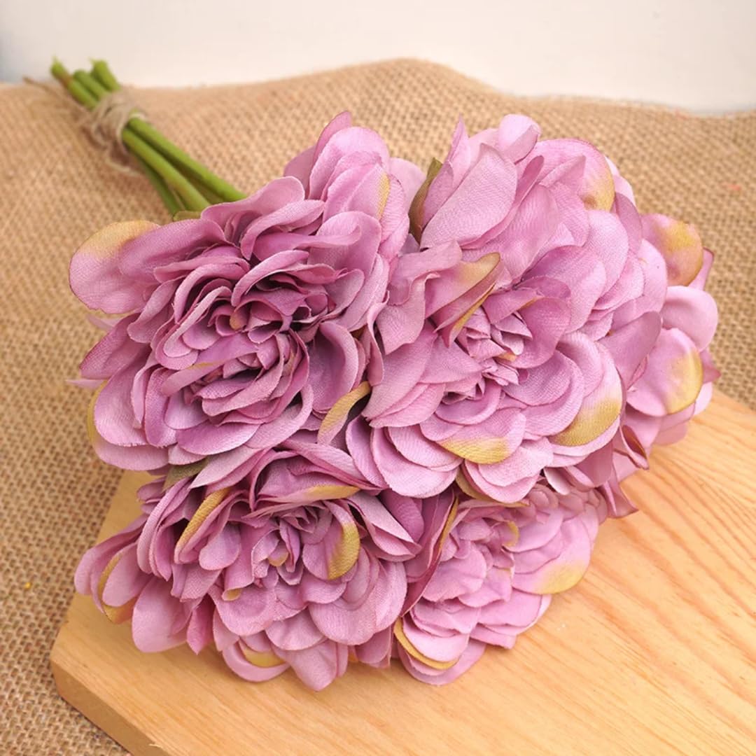 Pivoines artificielles durables pour embellir vos tables de mariage sans entretien
