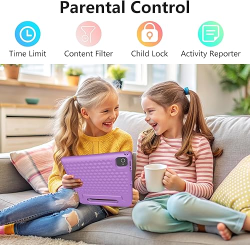 Miniatura 4 de JREN Tablet para Niños  10 Pulgadas 64GB Android 14  Octa-core  64GB  WiFi  Bluetooth  Control Parental  Contenido para Niños  Tabletas para Niños